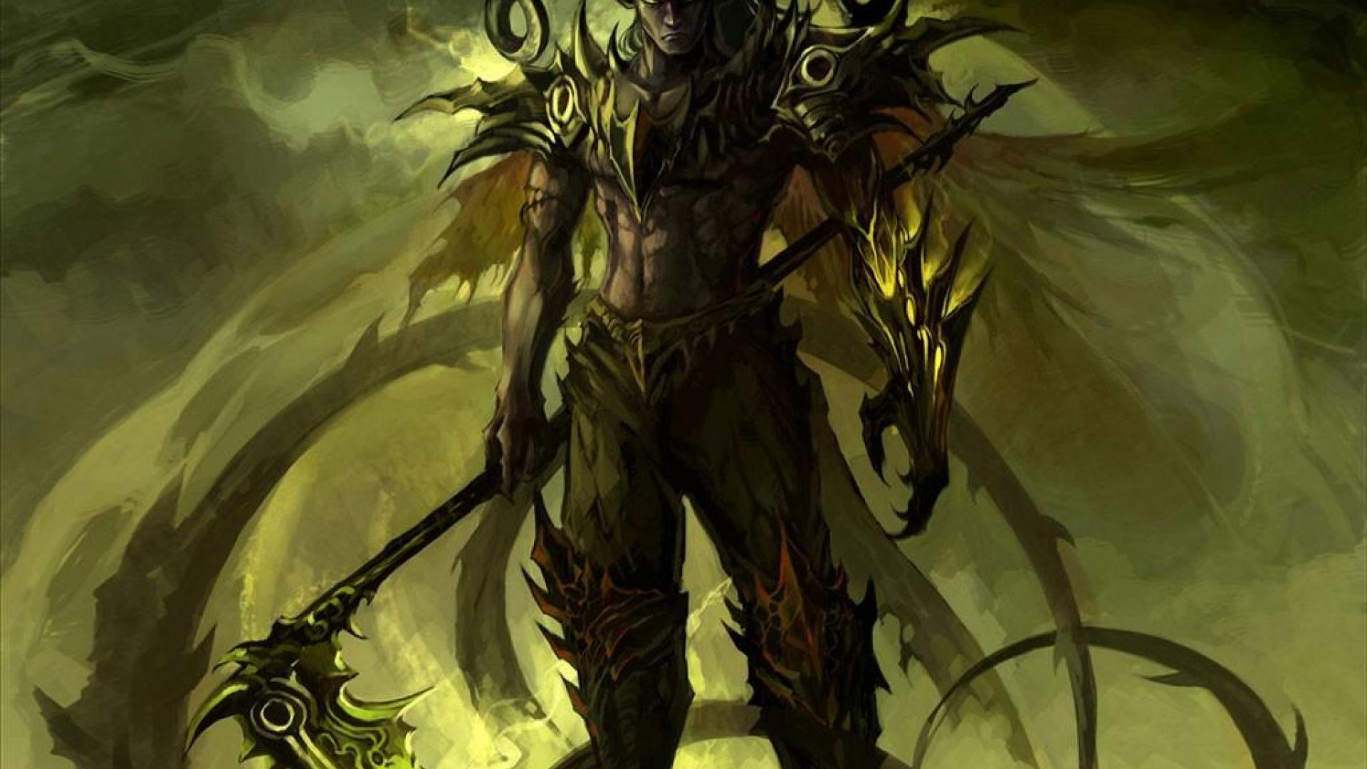1920x1080 Dark Warrior HD Wallpaper