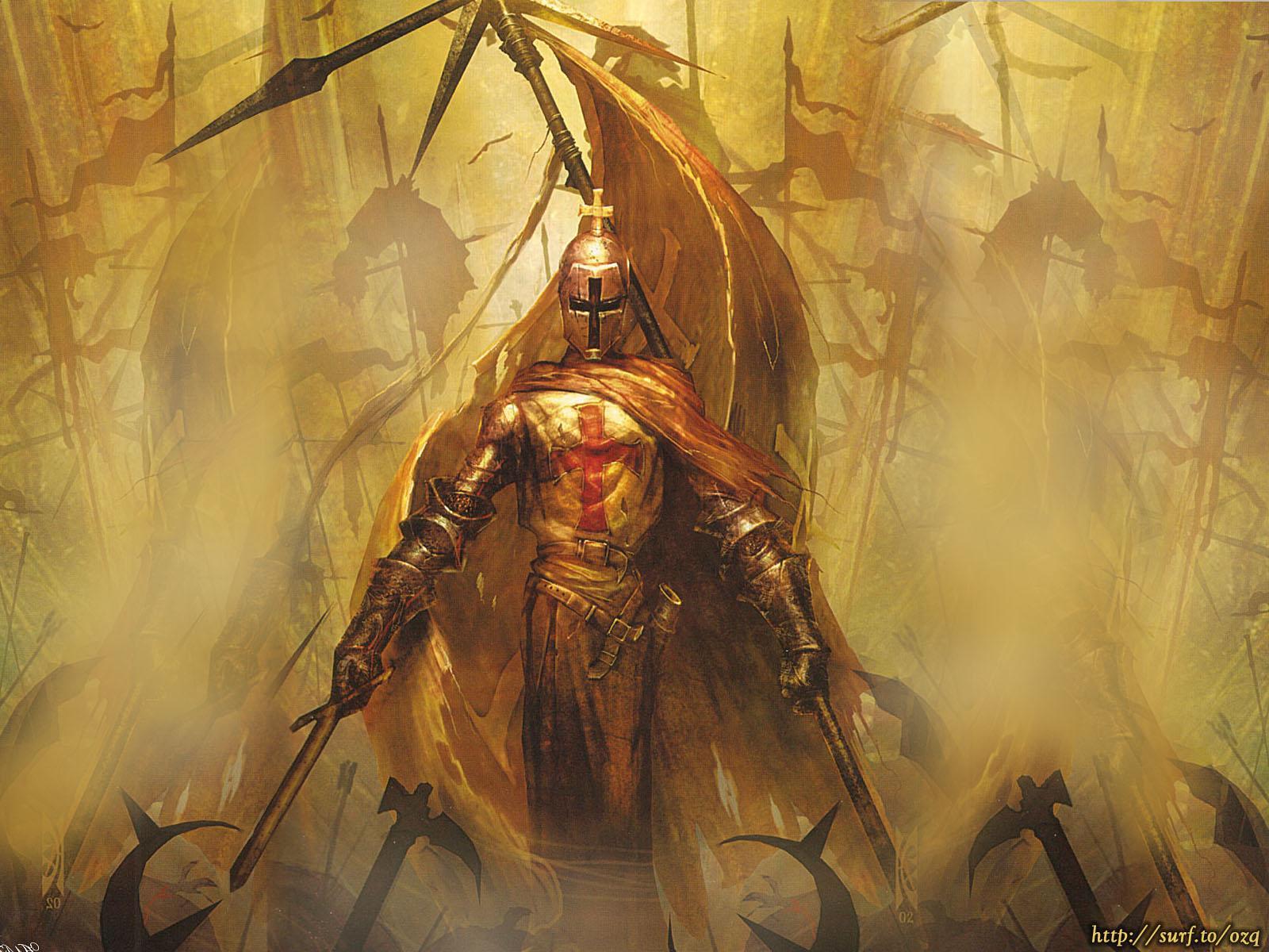 1600x1200 crusader wallpaper, cg artwork, demon, mythology, illustration, art