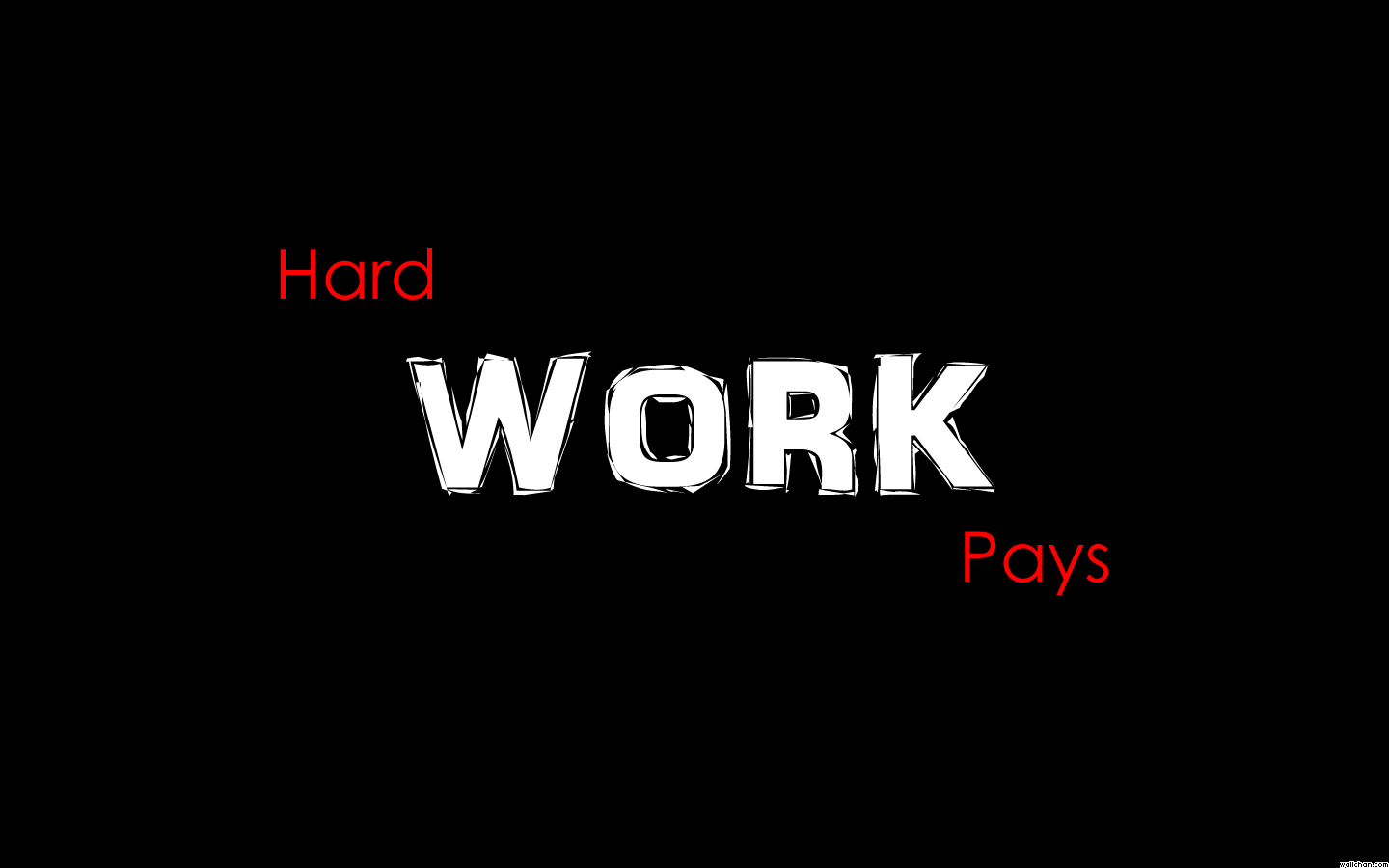 1440x900 Work Hard Wallpaper