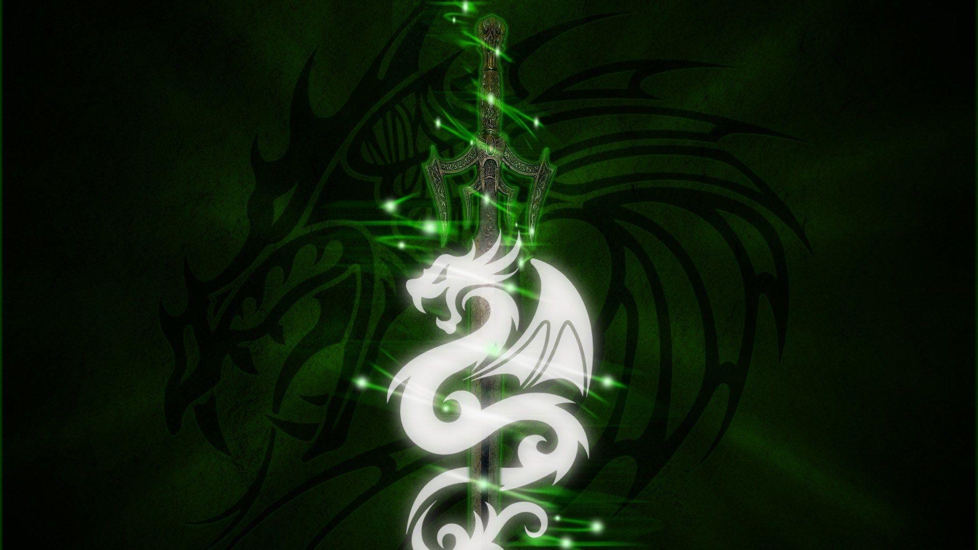 1920x1080 green dragon wallpaper. Dragon picture, Green dragon, Dragon sword