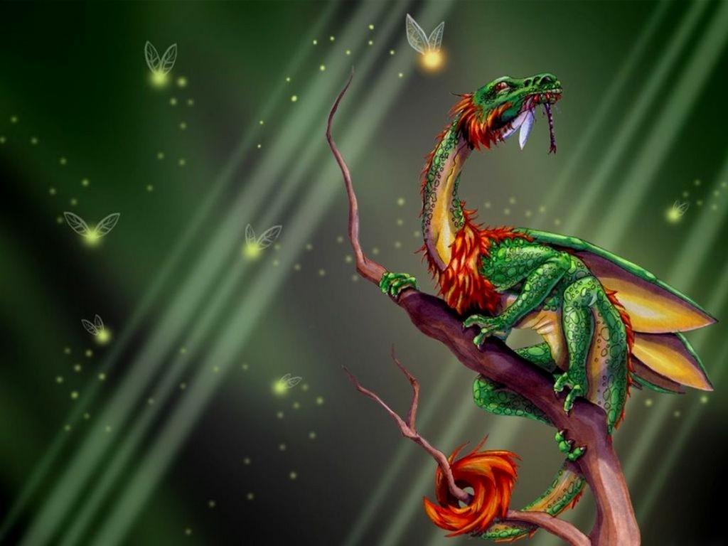 1024x768 Green Dragon