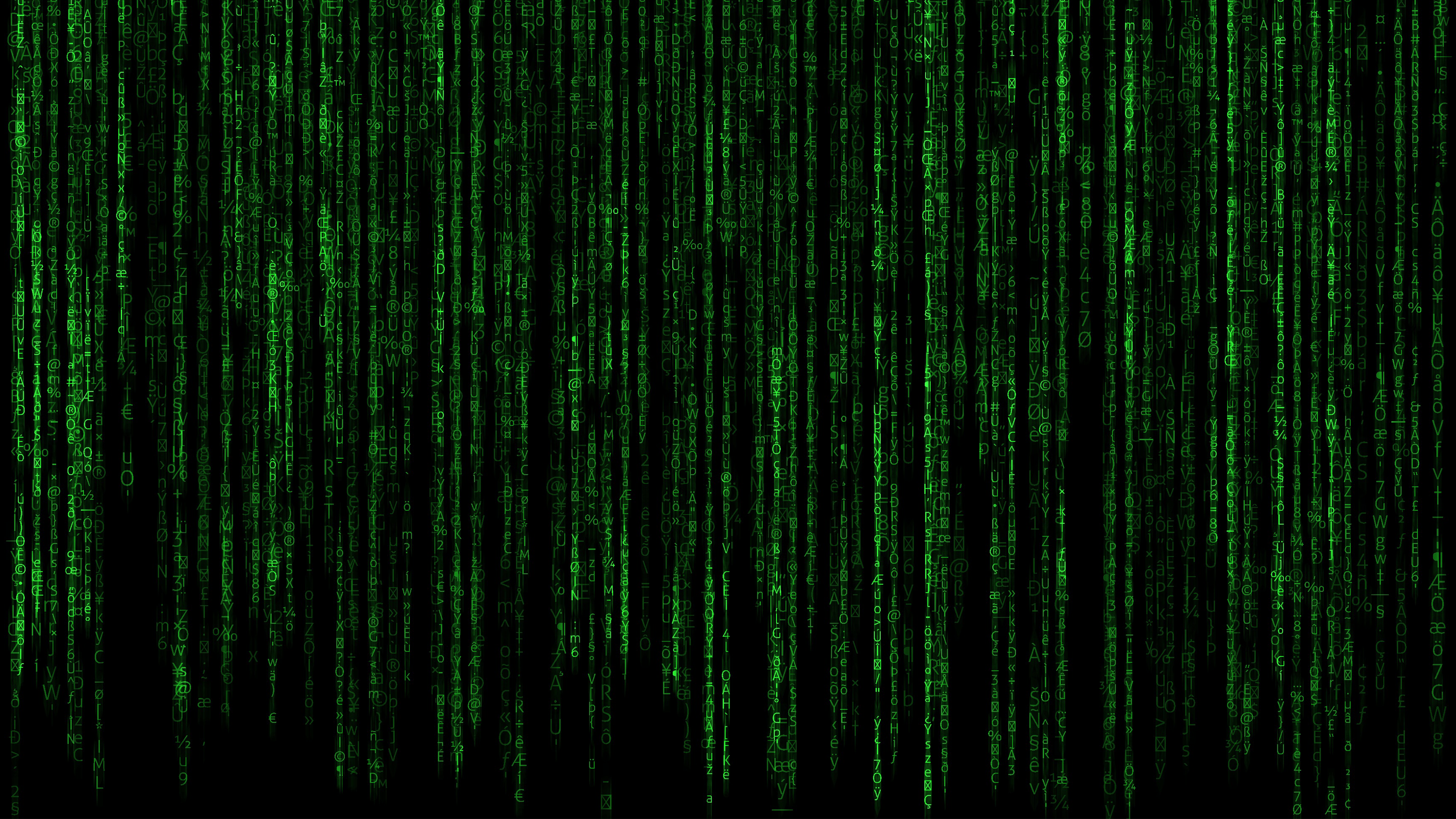 3840x2160 4K, text, writing, The Matrix, Binary Starsystem, green, binary. Mocah HD Wallpaper