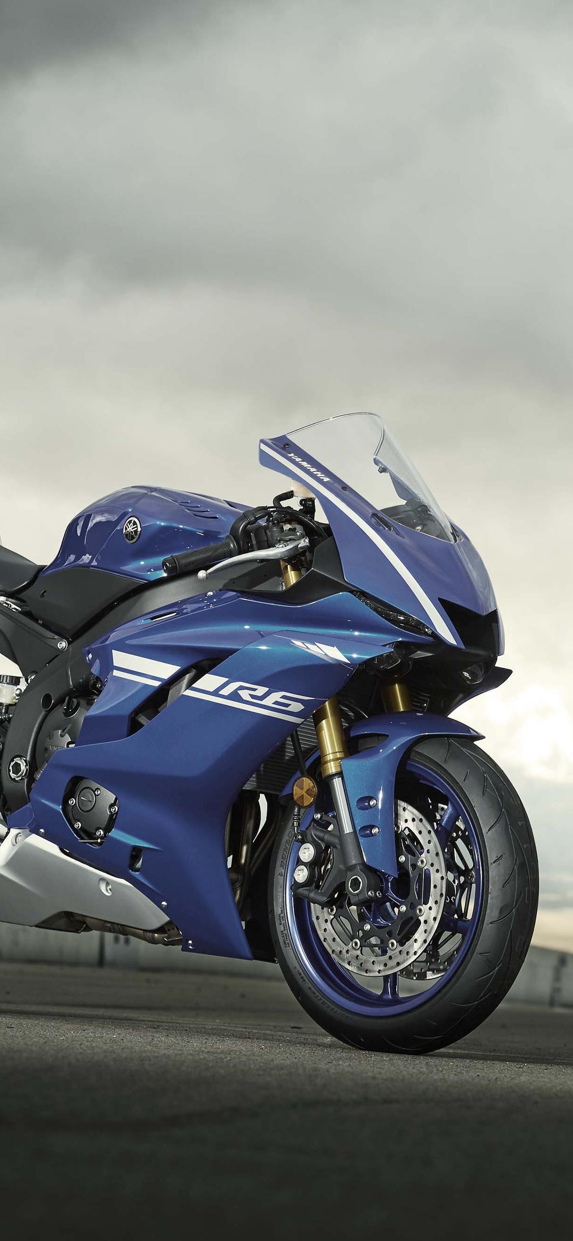 1125x2436 Yamaha R6 2019 Wallpaper