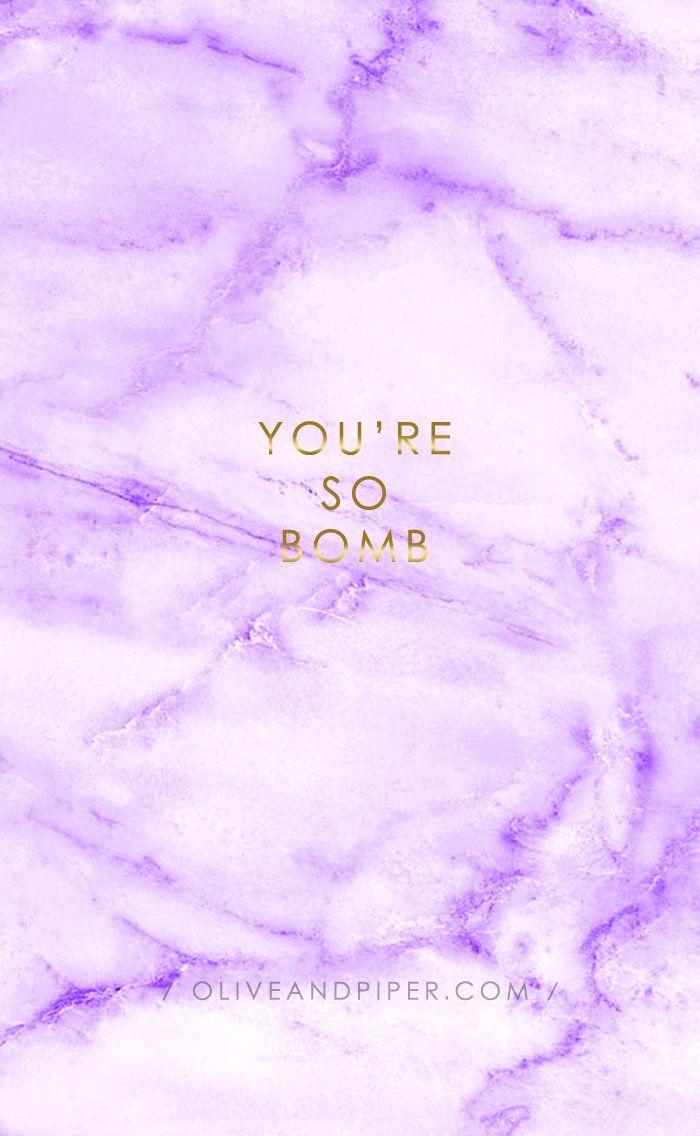 700x1136 Purple Marble Wallpaper