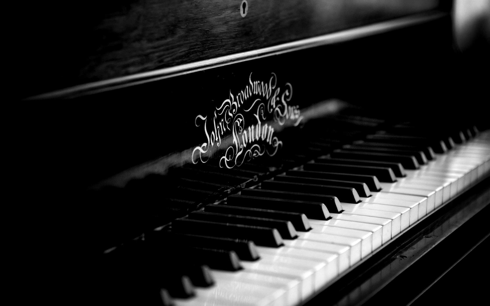 1680x1050 Piano Desktop Wallpaper 016 Blackwhite