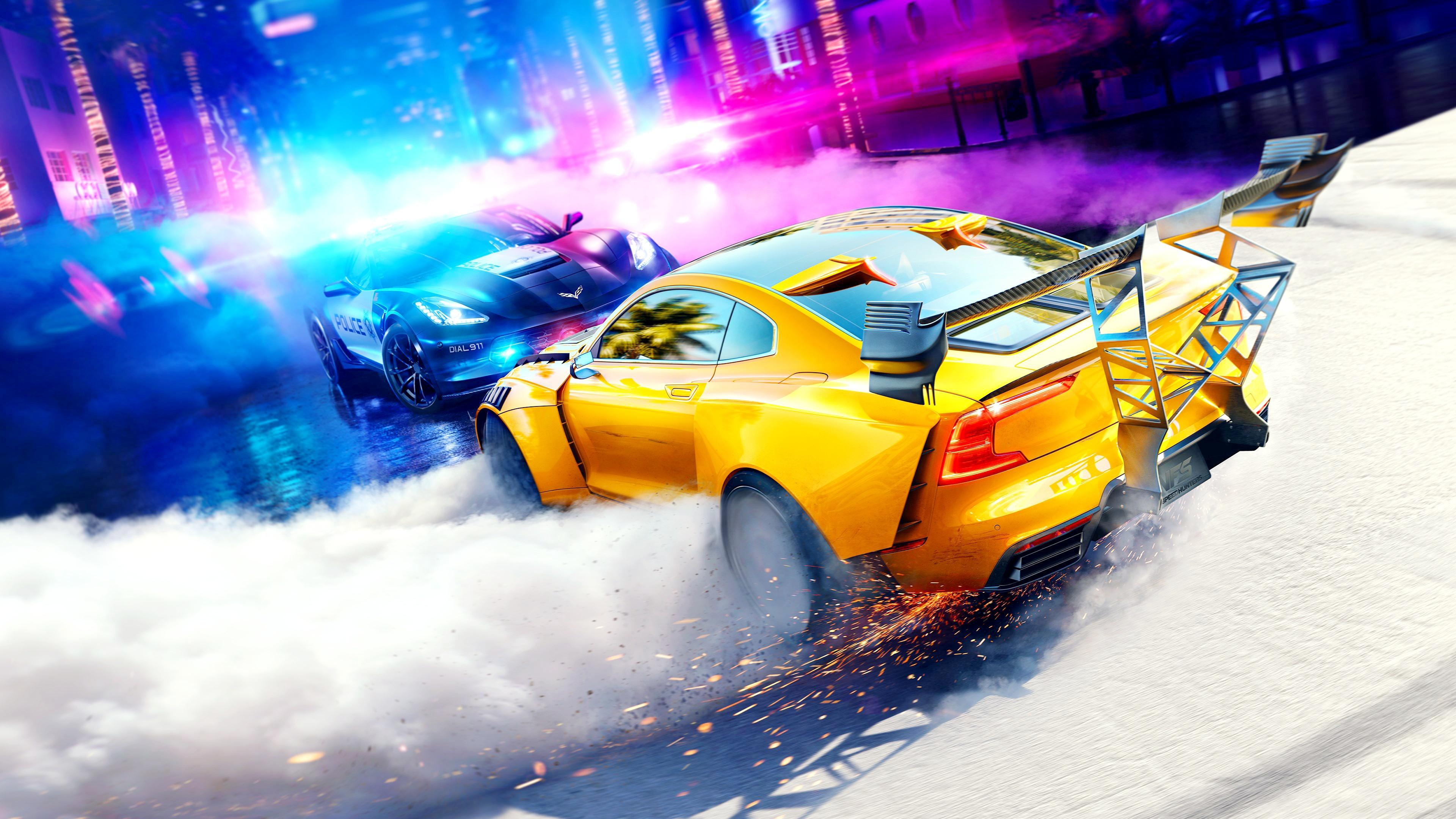 3840x2160 Need for Speed Heat Wallpaper 4K, Chevrolet Corvette Grand Sport, Polestar Games