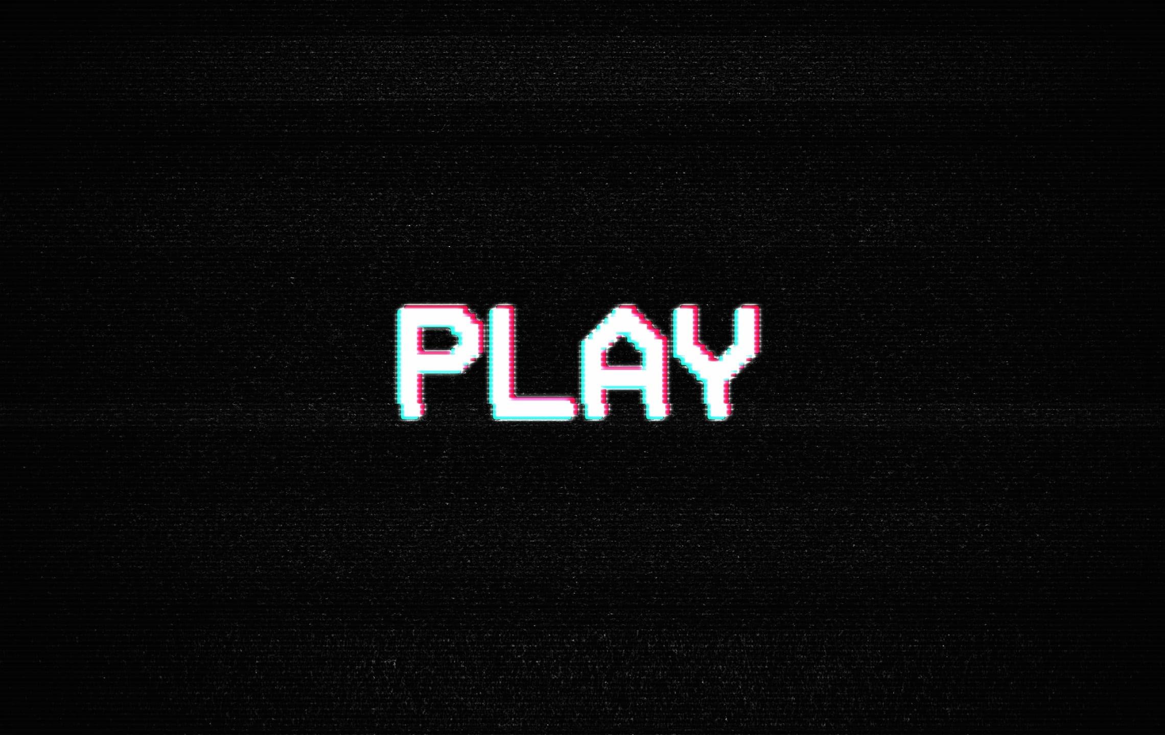 Our play на русском. Надпись Play. Картинки с надписью games. VHS надписи. Картинка Play.