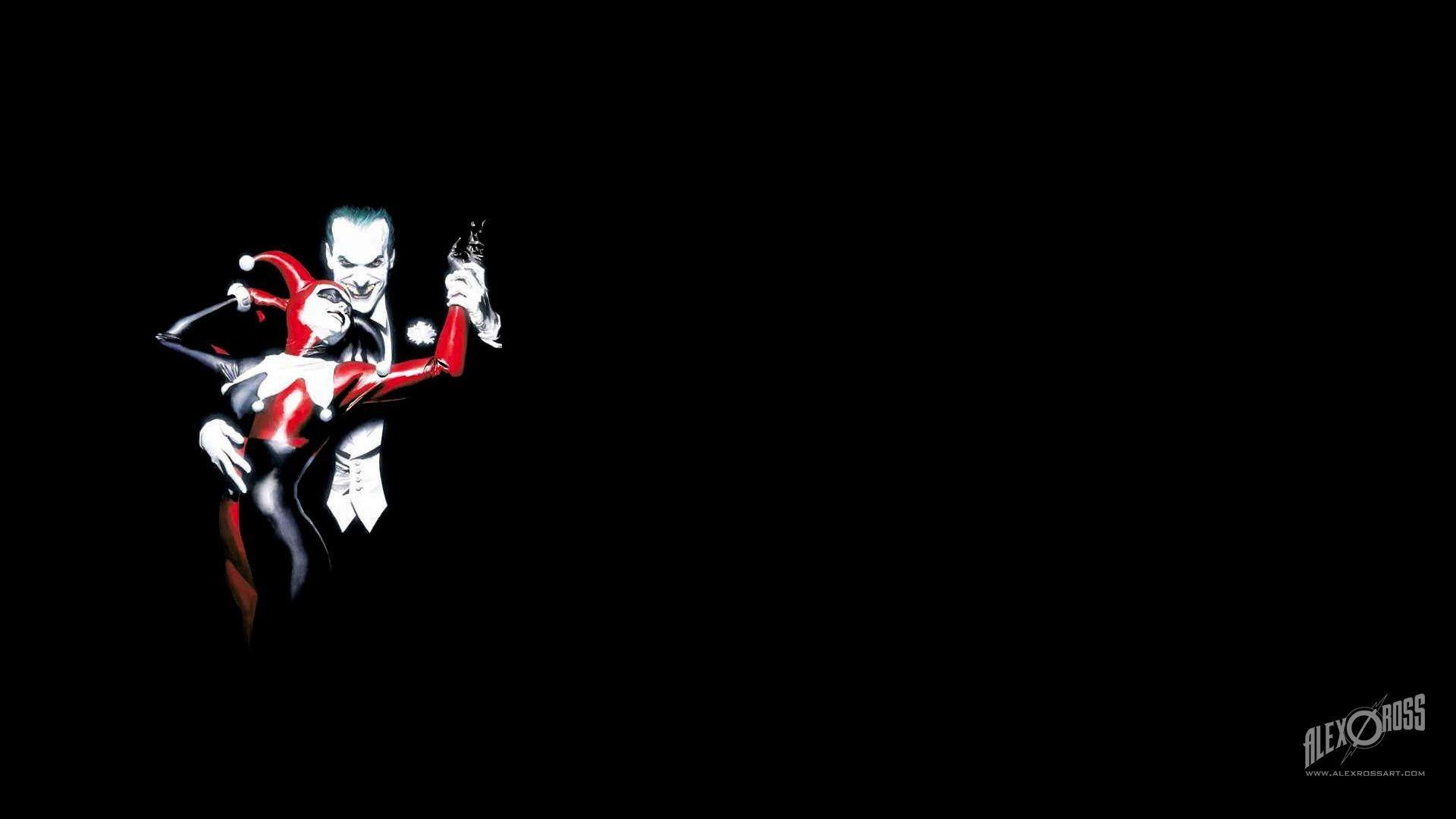 1920x1080 Joker Harley Quinn Wallpaper HD 1080p