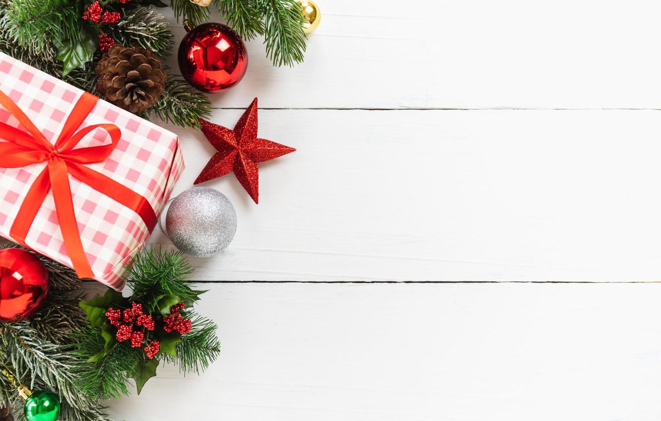1332x850 Christmas Gift Wallpaper Image