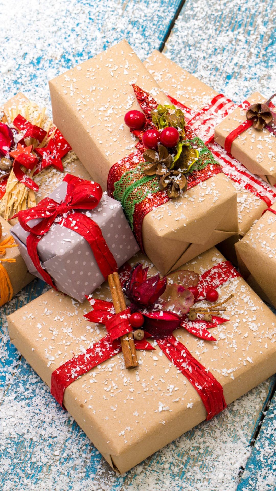 1080x1920 Christmas Gifts Wallpaper HD Mobile Wallpaper