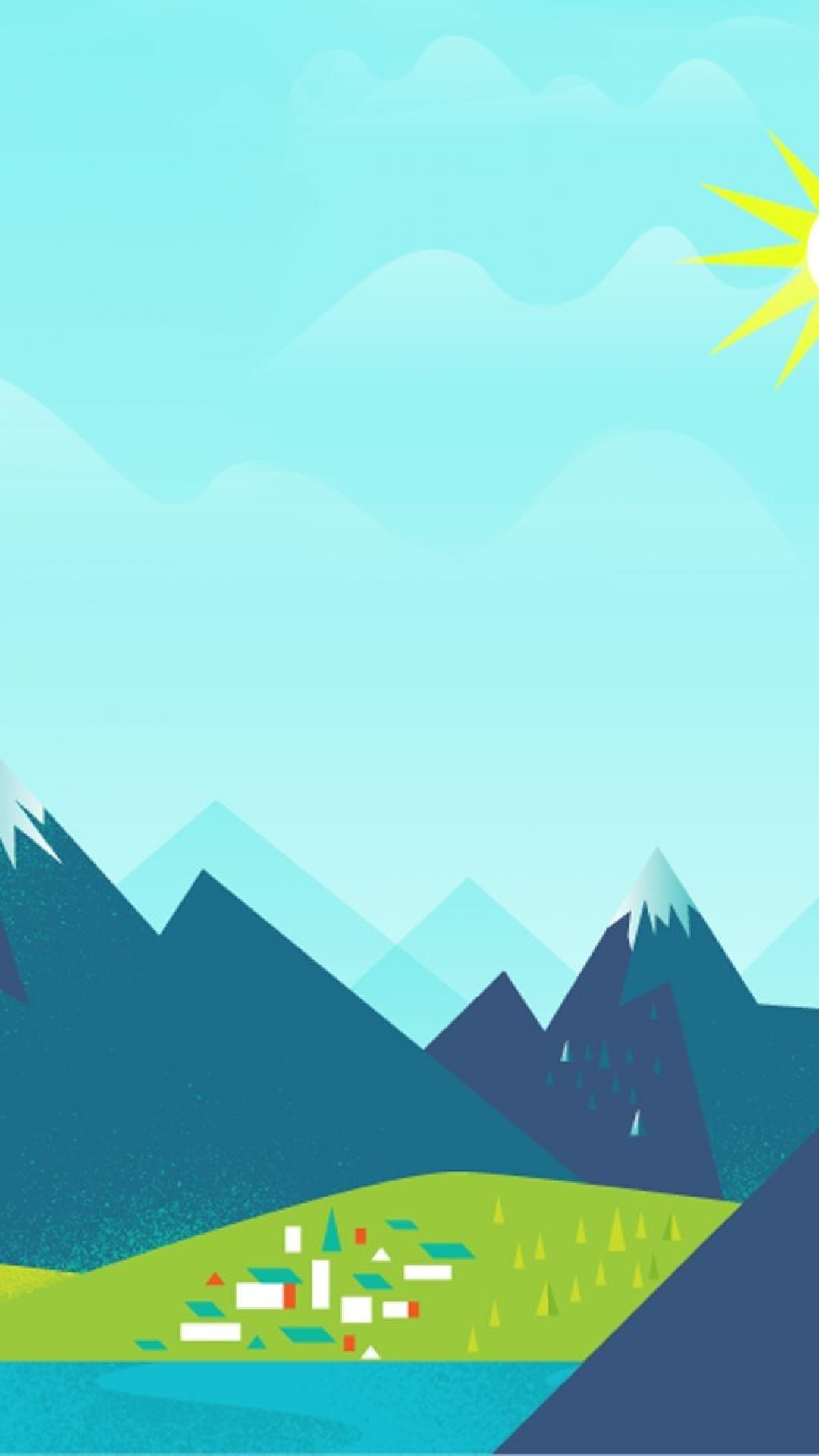 1080x1920 Download minimalistic default google now 1080 x 1920 Wallpaper