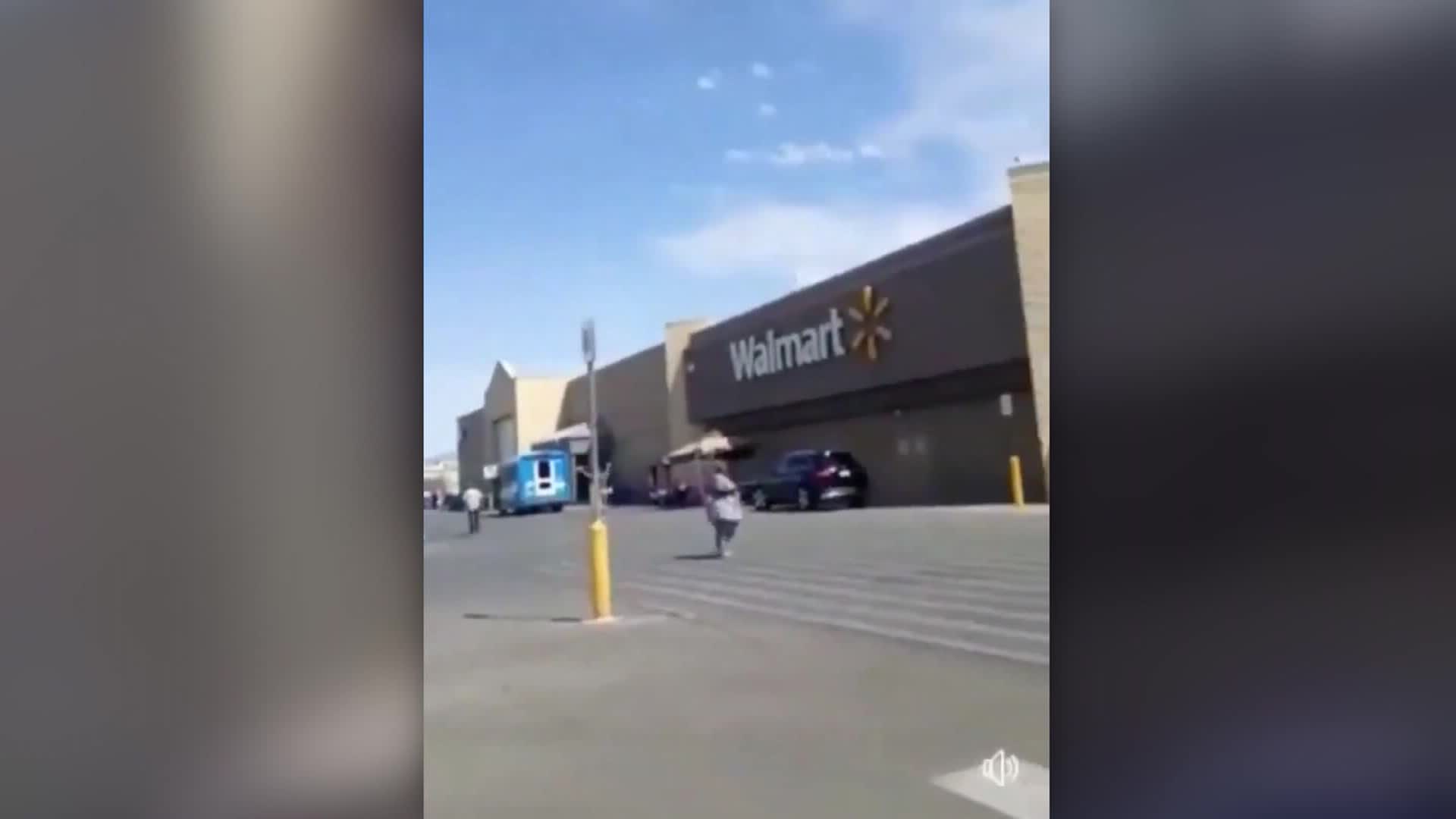 1920x1080 Video shows shooting victims lying in El Paso Walmart parking lot