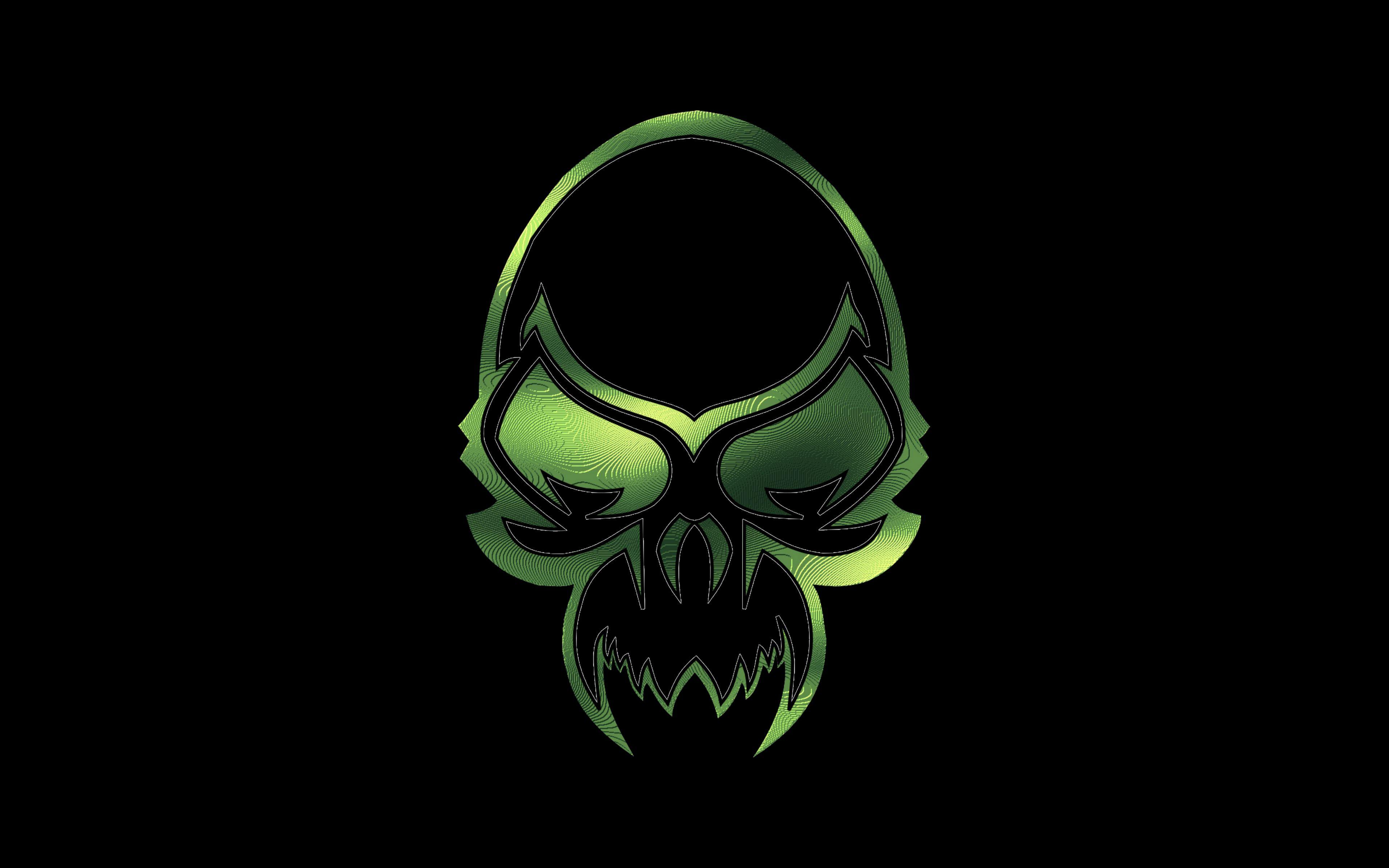 3840x2400 Download wallpaper 3840x2400 skull, head, devil, demon 4k ultra HD 16:10 HD background
