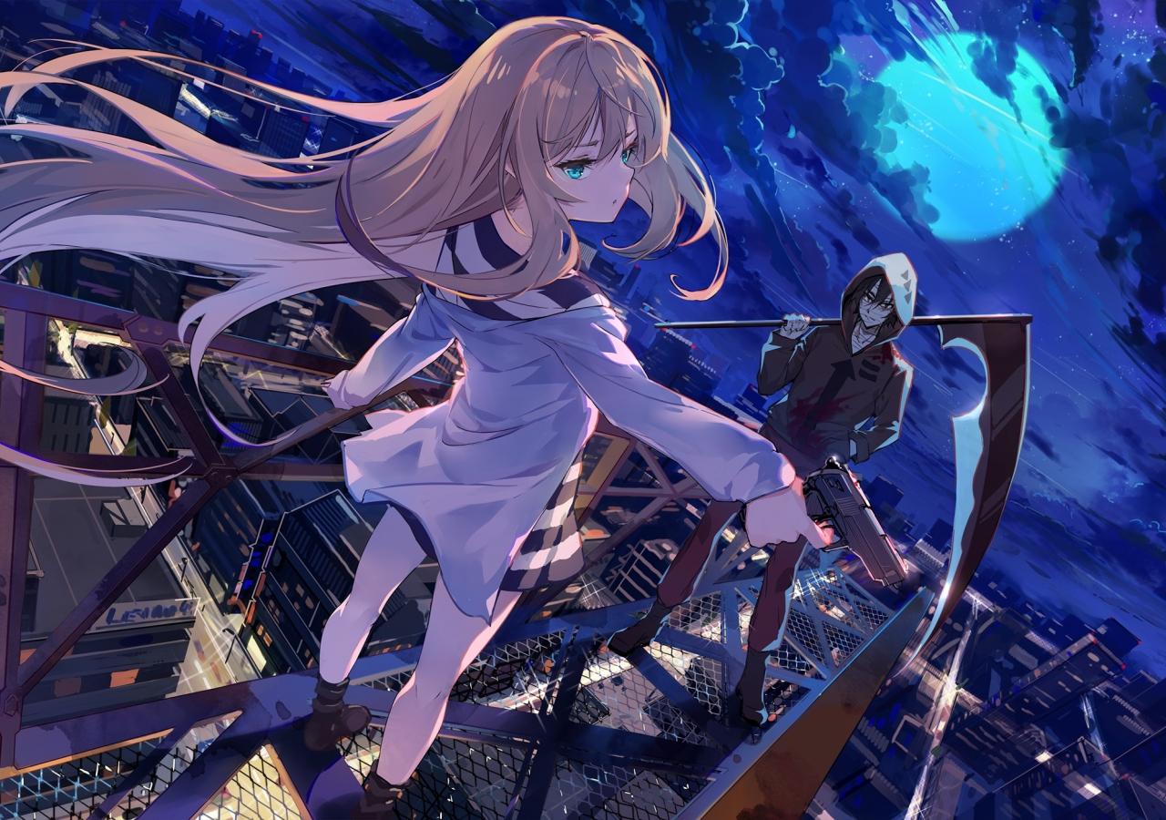 1280x900 Download 1280x900 wallpaper anime, artwork, rachel gardner, zack, widescreen, 1280x900 HD image, background, 17041