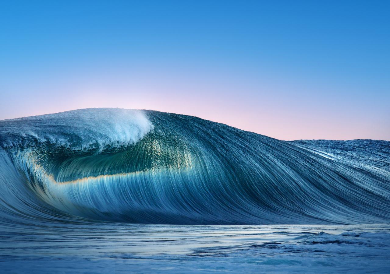 1280x900 Download Sea waves, sea, blue wallpaper, 1280x Widescreen