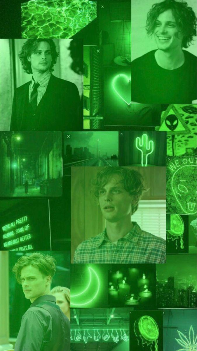675x1200 Spencer Reid Green Wallpaper. Criminal minds cast, Criminal minds, Matthew gray