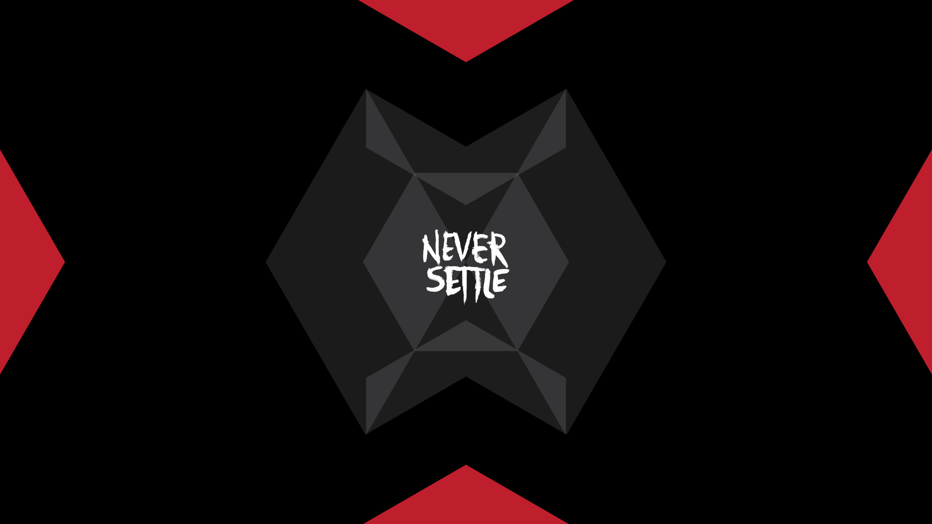 1920x1080 Never Settle Wallpaper