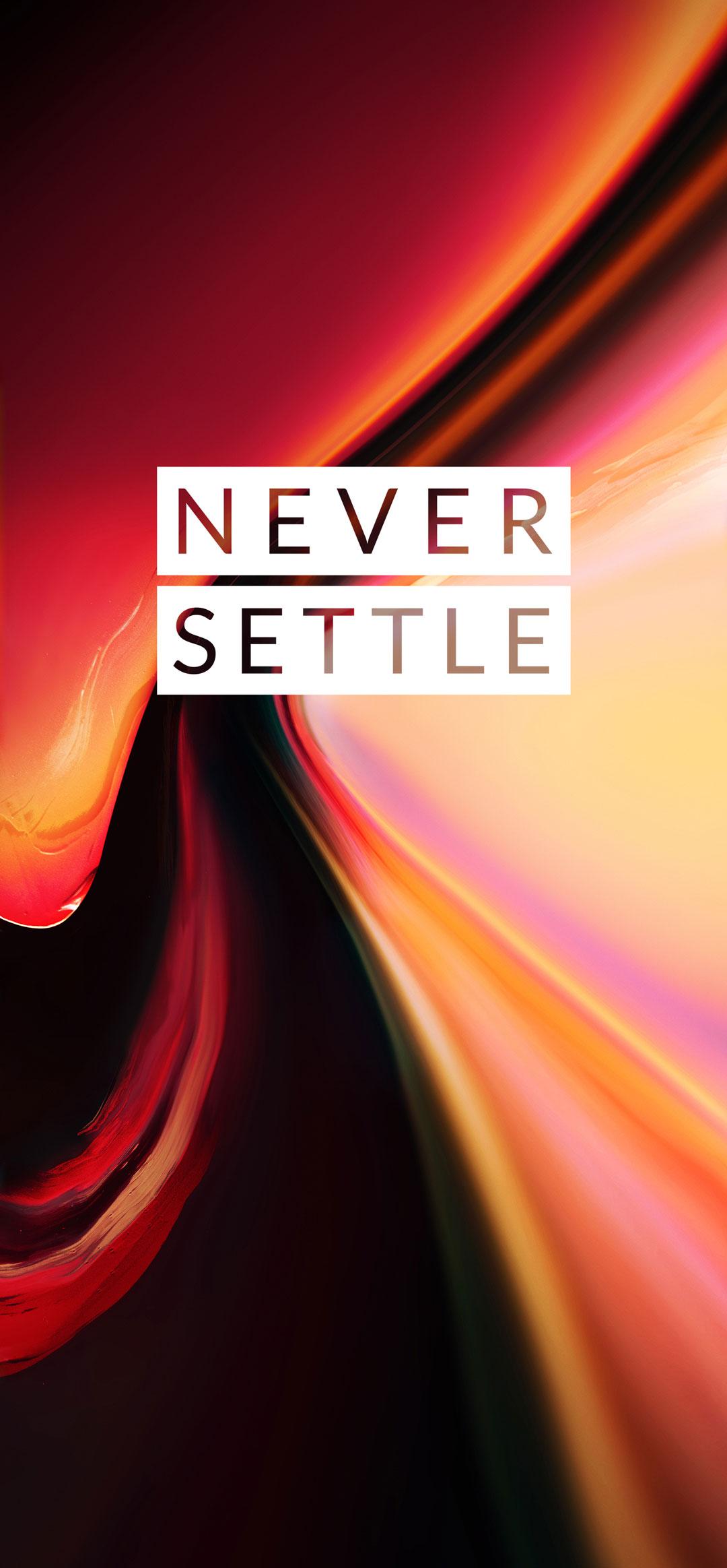 1080x2327 Oneplus 4k Never Settle Wallpaper Settle Wallpaper 7t