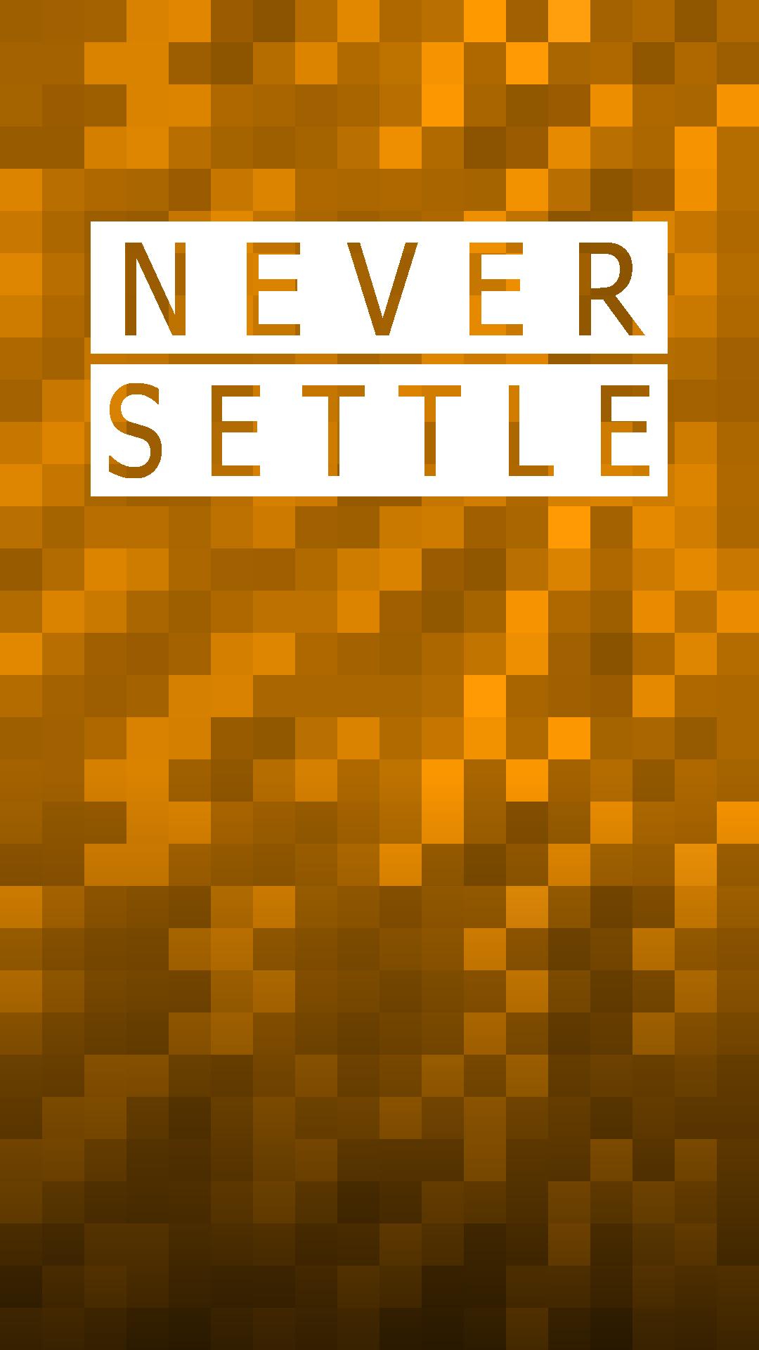 1080x1920 OnePlus One Never Settle Orange Squares Android Wallpaper free download