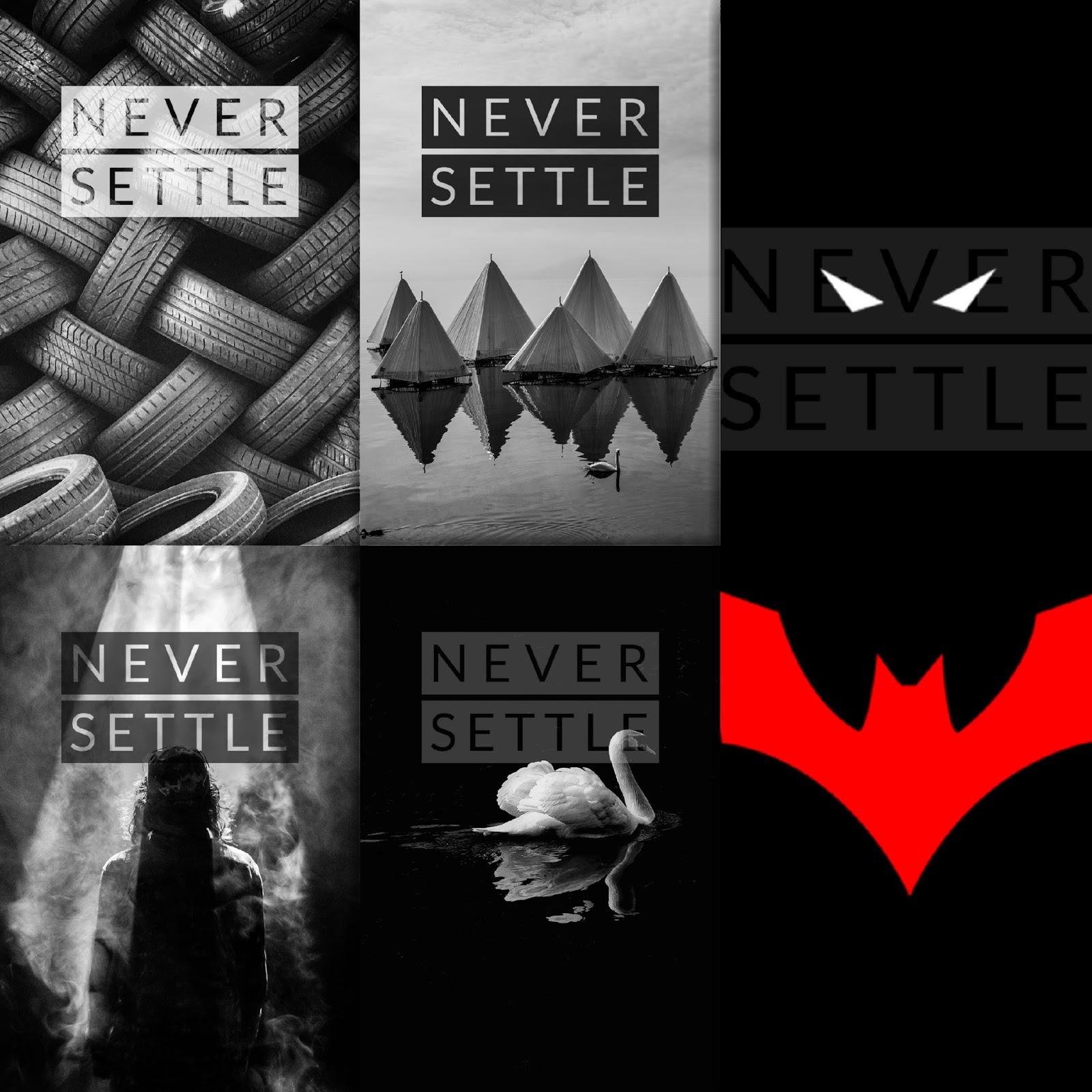 1600x1600 Oneplus 6t Never Settle Wallpaper 4k