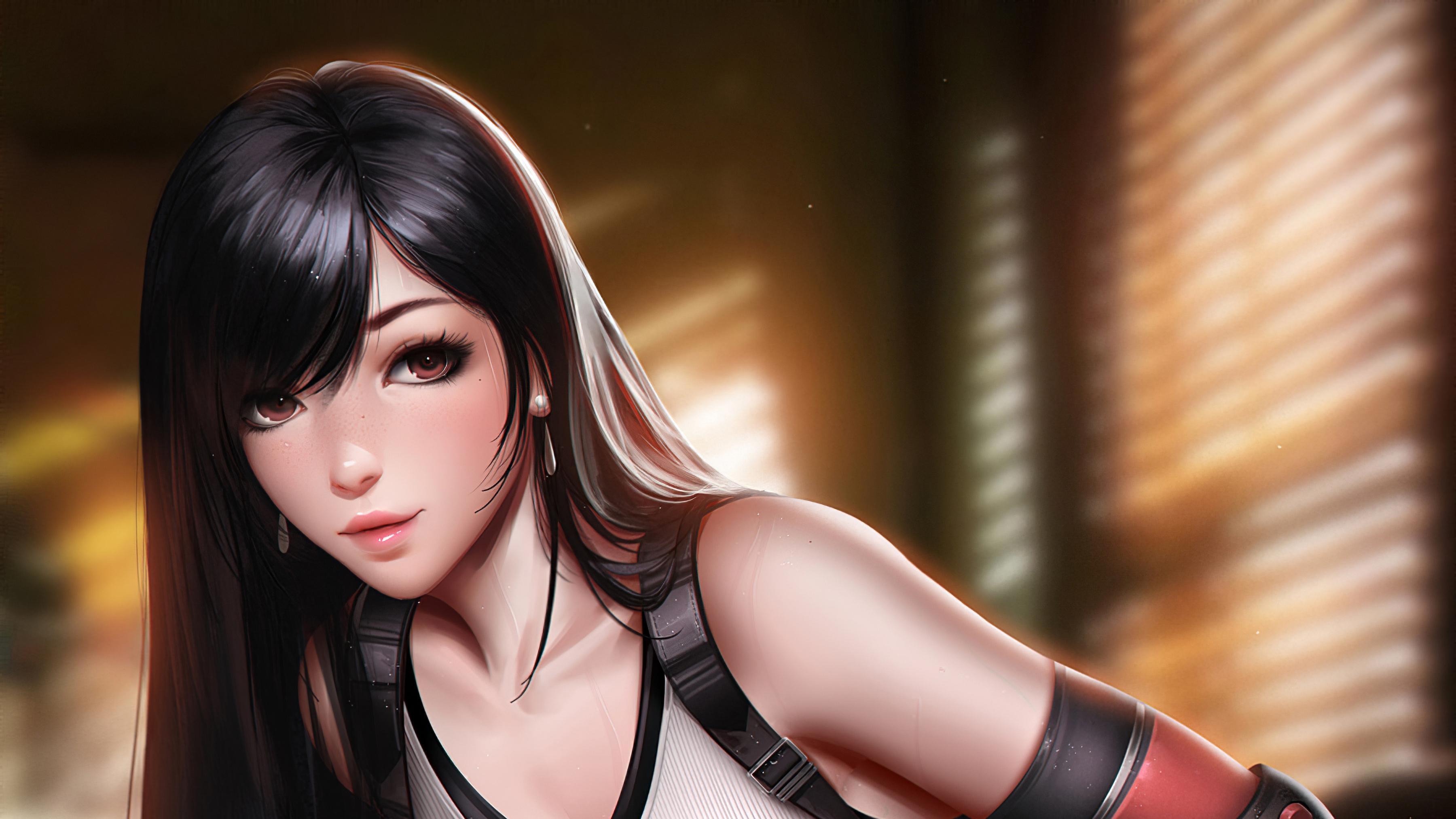 3600x2025 Tifa Lockhart Final Fantasy Art 4k, HD Games, 4k Wallpaper, Image, Background, Photo and Picture