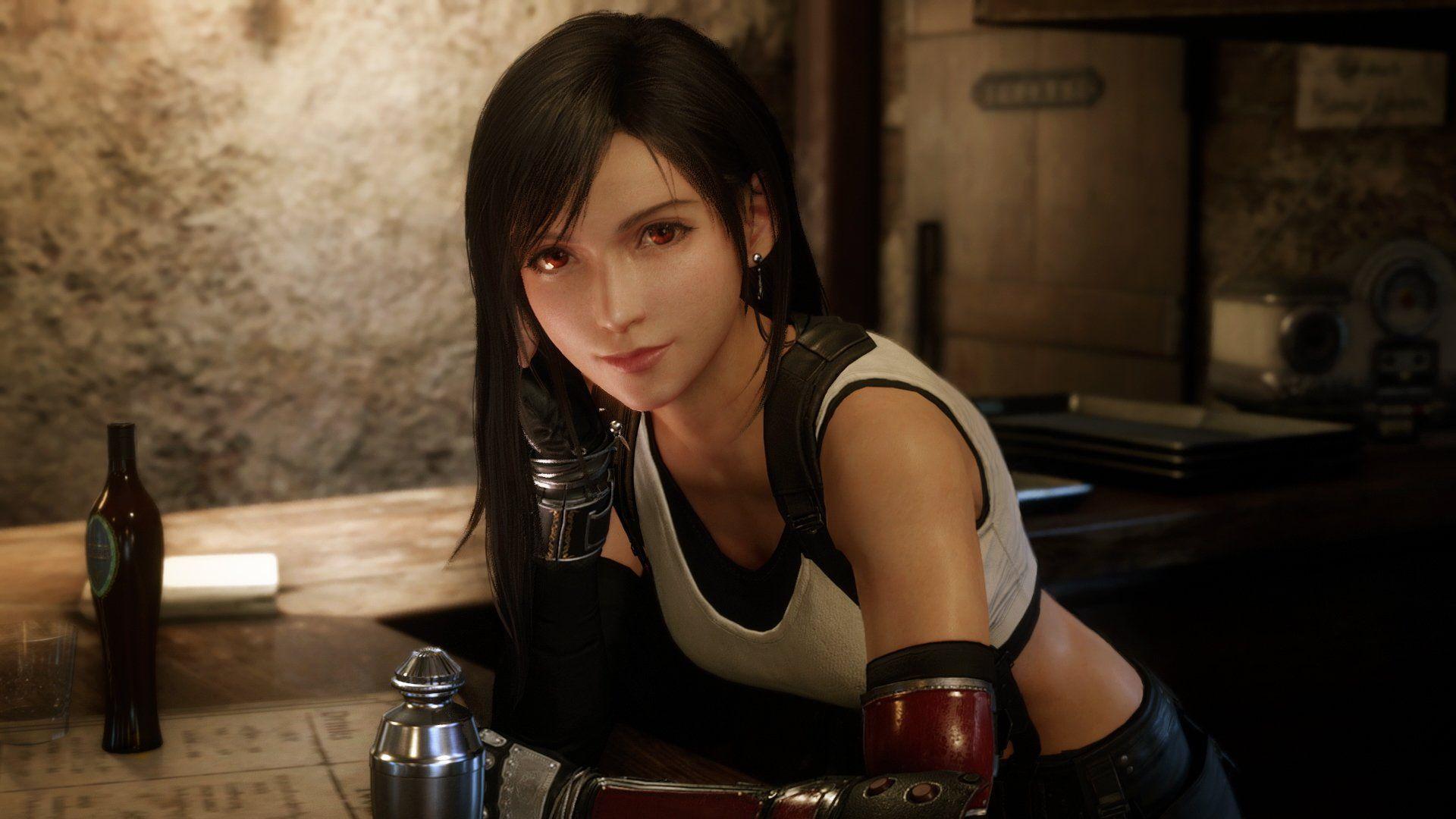 1920x1080 Tifa Final Fantasy 7 Remake Wallpaper