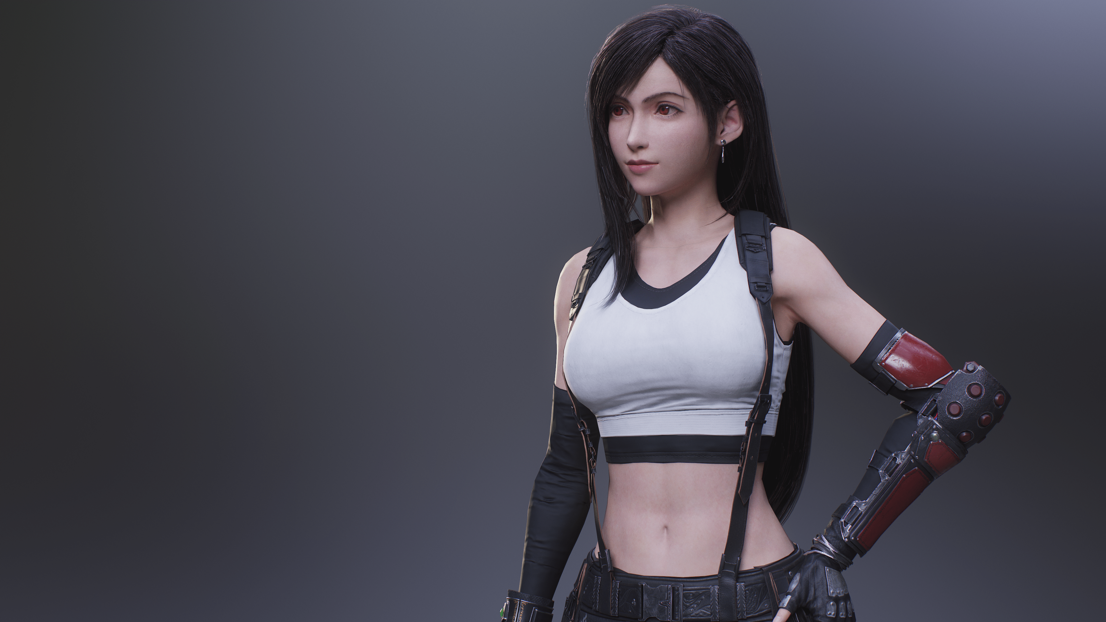 3840x2160 I made a simple Tifa Wallpaper (4K), decided to share with you guys :): FinalFantasy