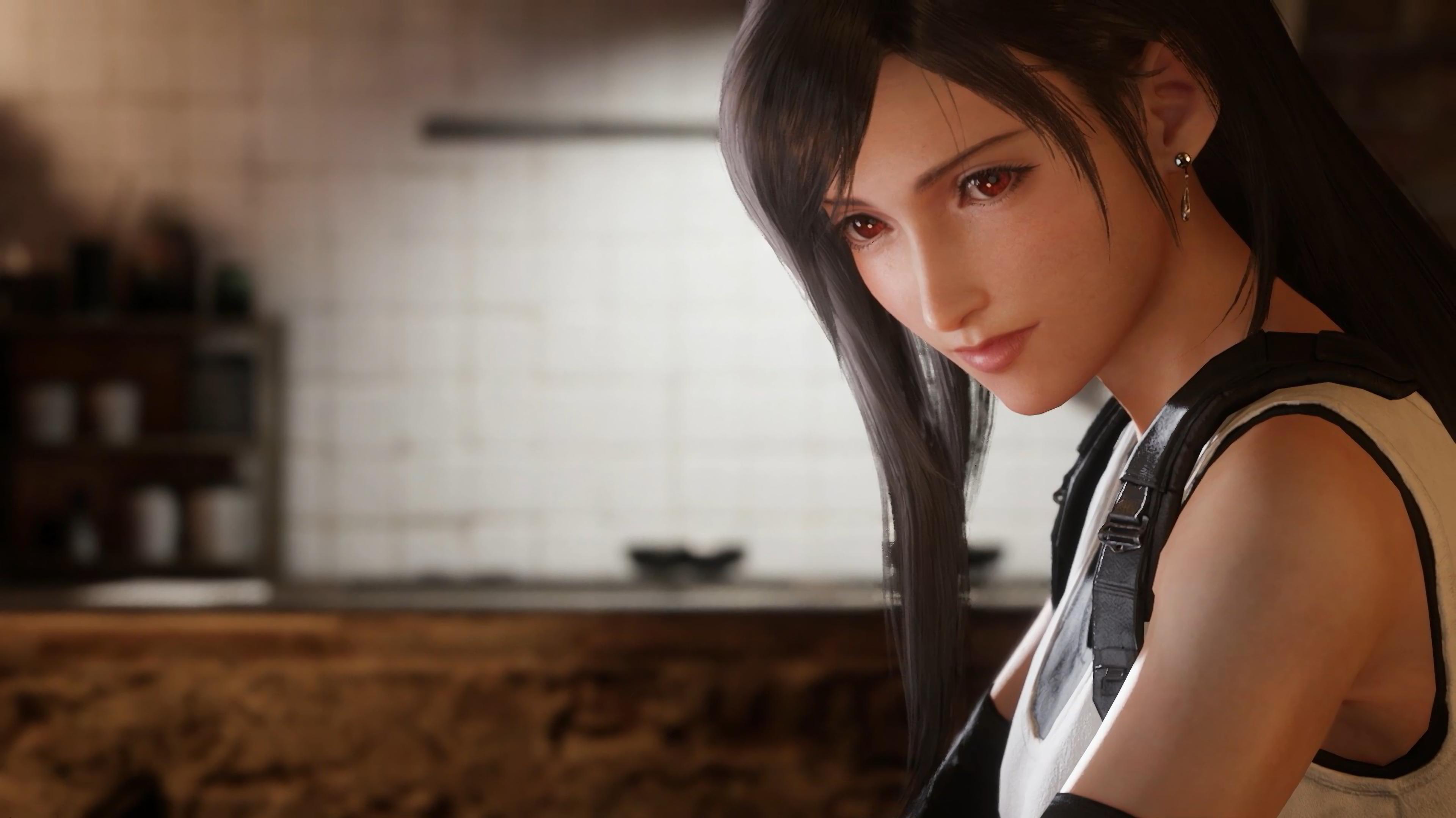 3840x2160 Tifa Lockhart Final Fantasy 7 Remake 4K Wallpaper