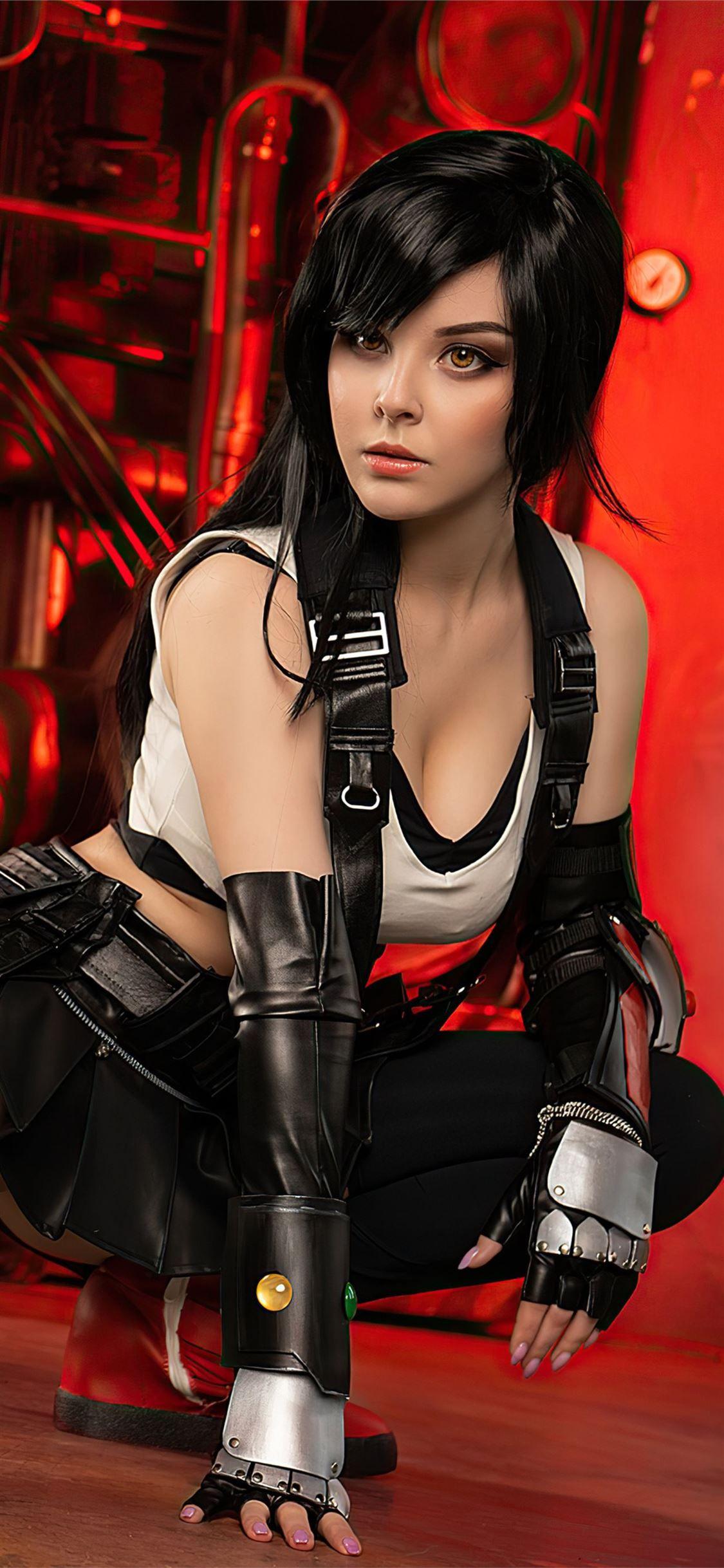1125x2436 tifa lockhart cosplay 4k #TifaLockhart #FinalFantasy #games # k #cosplay #iPhone11Wallpaper. Cosplay, Tifa lockhart, Lockhart