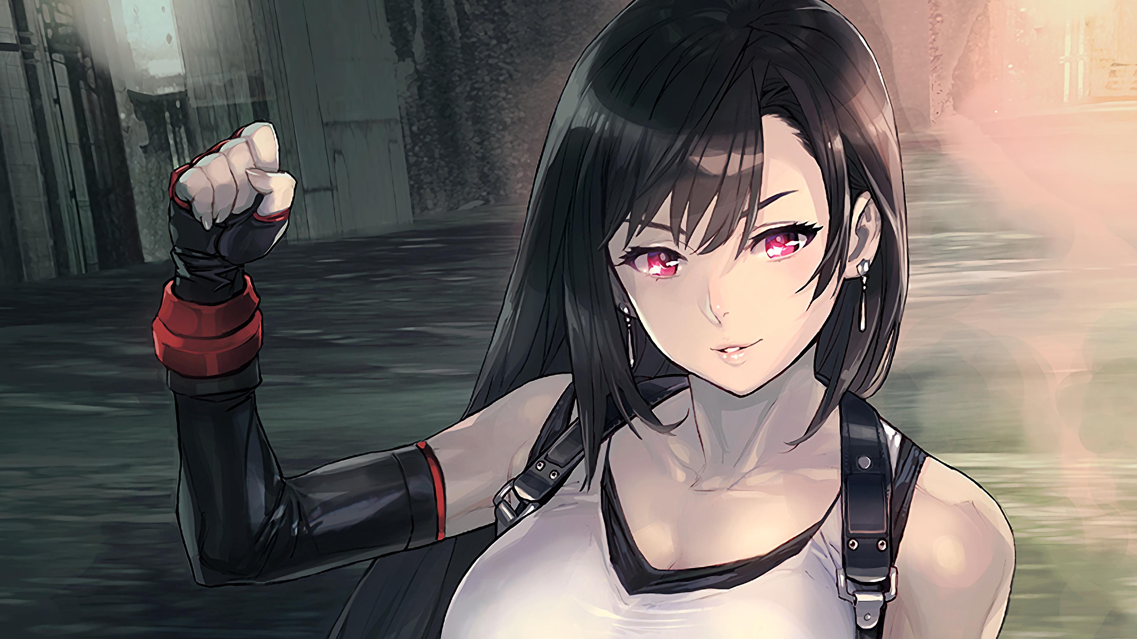 3840x2160 Tifa Lockhart, Final Fantasy 7 Remake, 4K wallpaper. Mocah HD Wallpaper