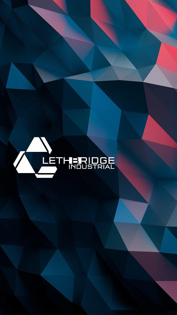 728x1294 Lethebridge Industrial Logo, Halo Wallpaper 4k Polygon HD Wallpaper