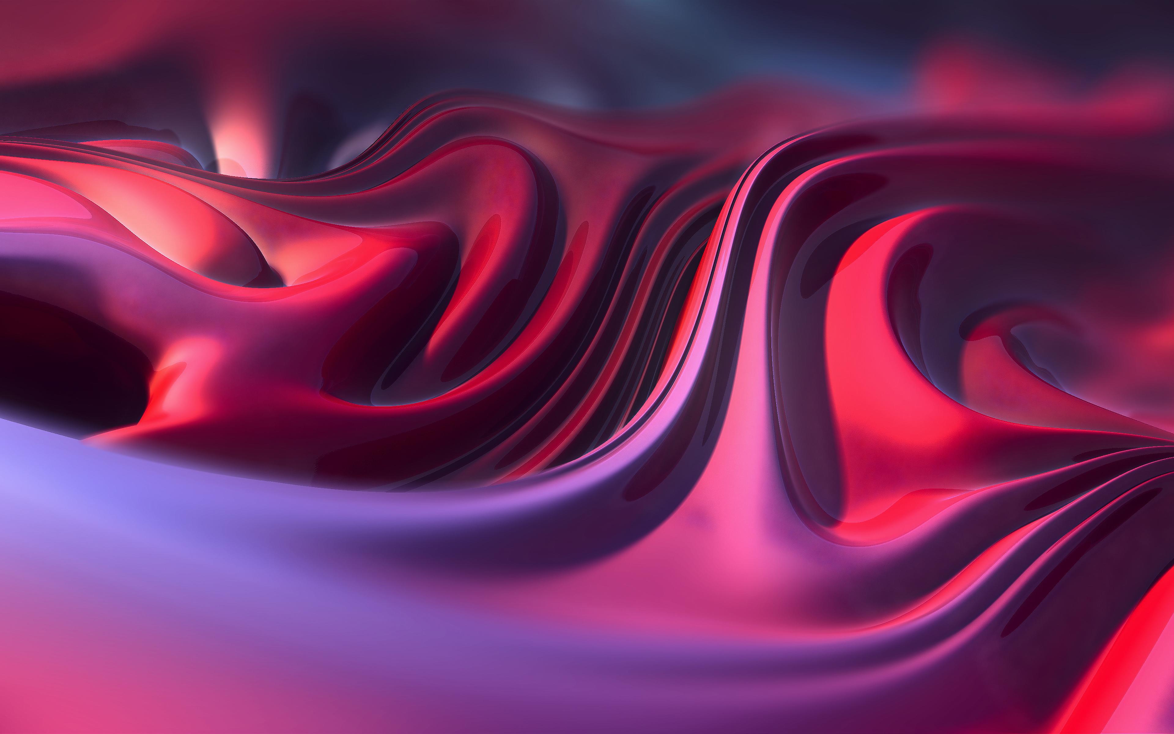3840x2400 Download wallpaper purple liquid background, 4k, bokeh, liquid texture, 3D waves textures, spilled water, water drops, water textures for desktop with resolution 3840x2400. High Quality HD picture wallpaper