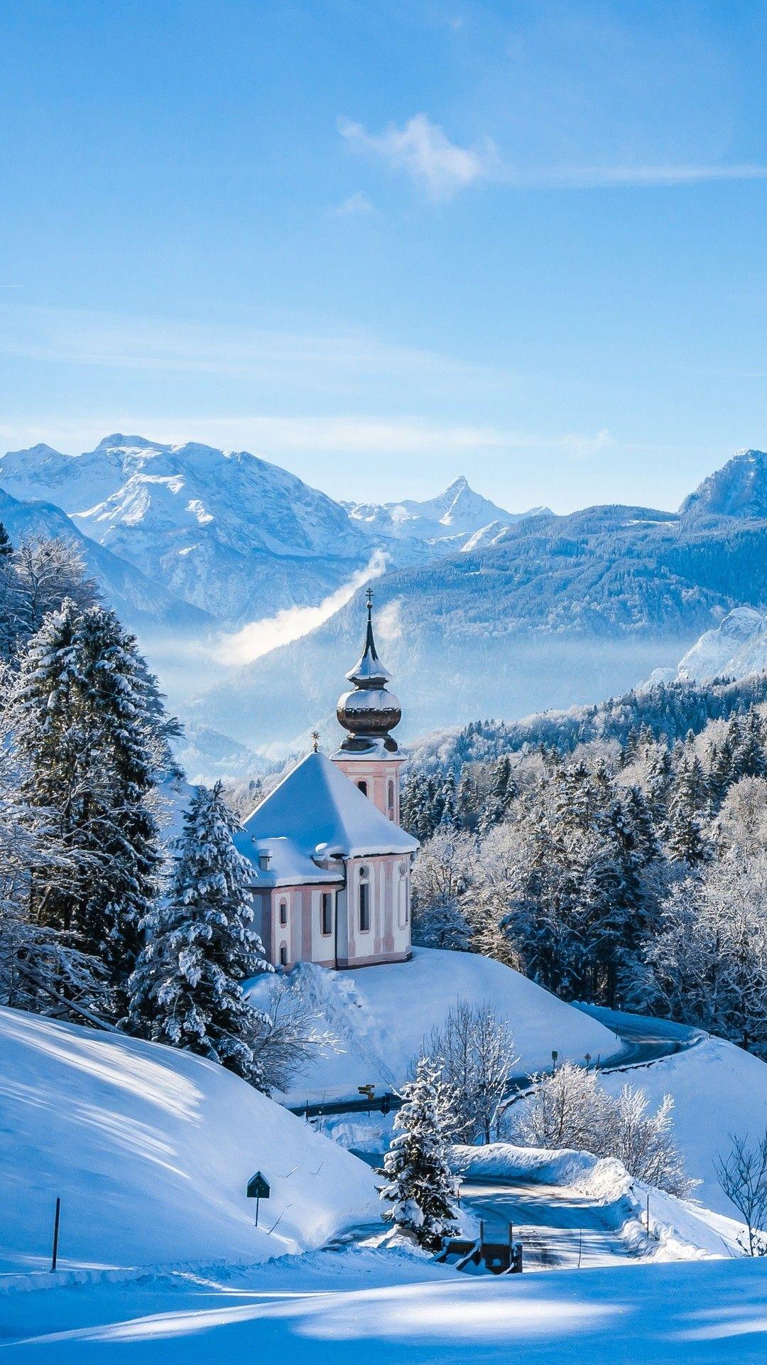1080x1921 Beautiful Snow Wallpaper
