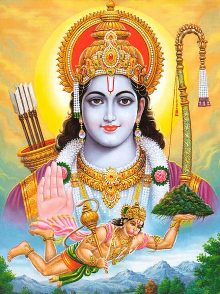 768x1024 Hindu God Wallpaper Download