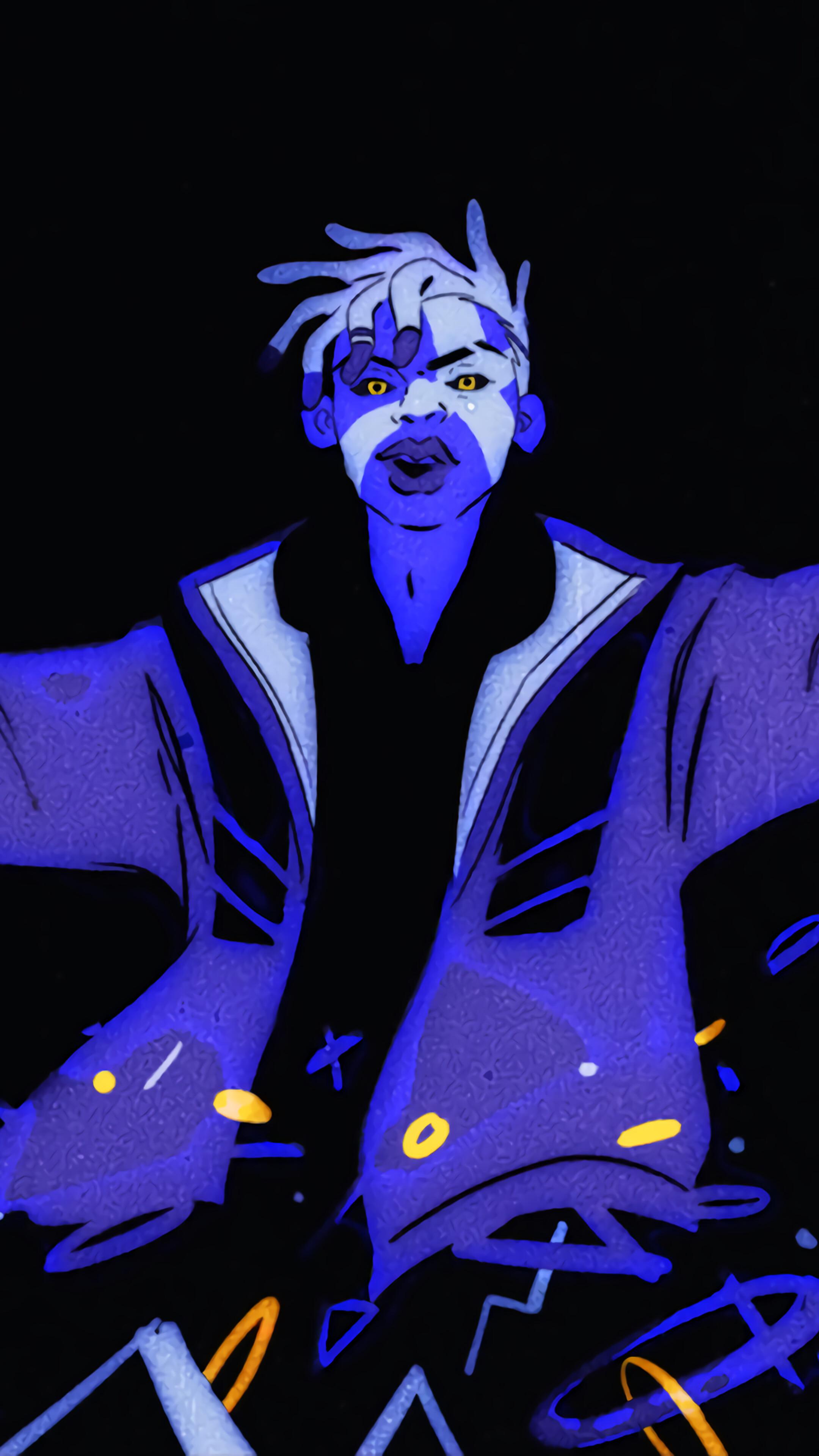2160x3840 True Damage Ekko Wallpaper