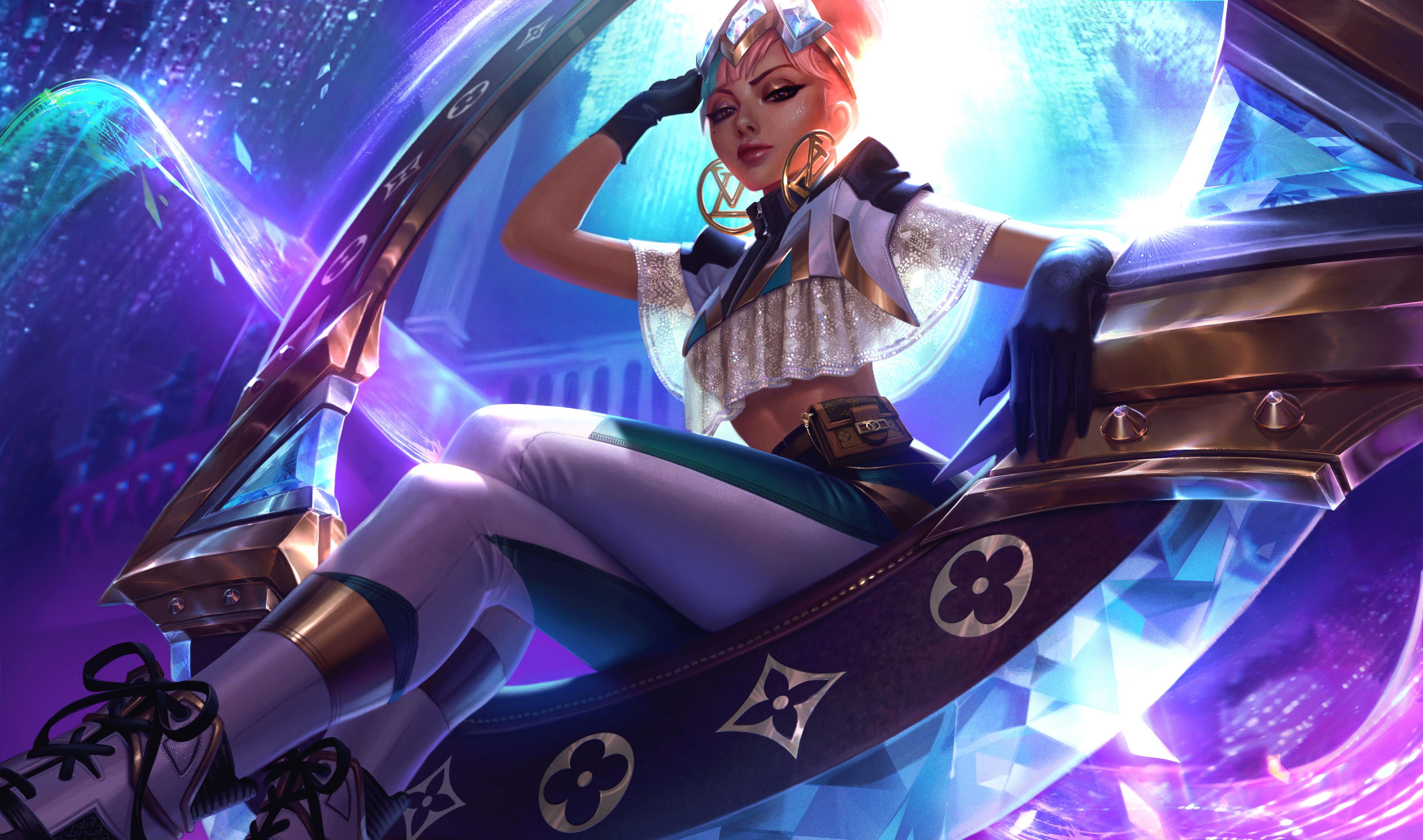 3840x2268 Prestige True Damage Qiyana League Of Legends 4k 1024x768 Resolution HD 4k Wallpaper, Image, Background, Photo and Picture