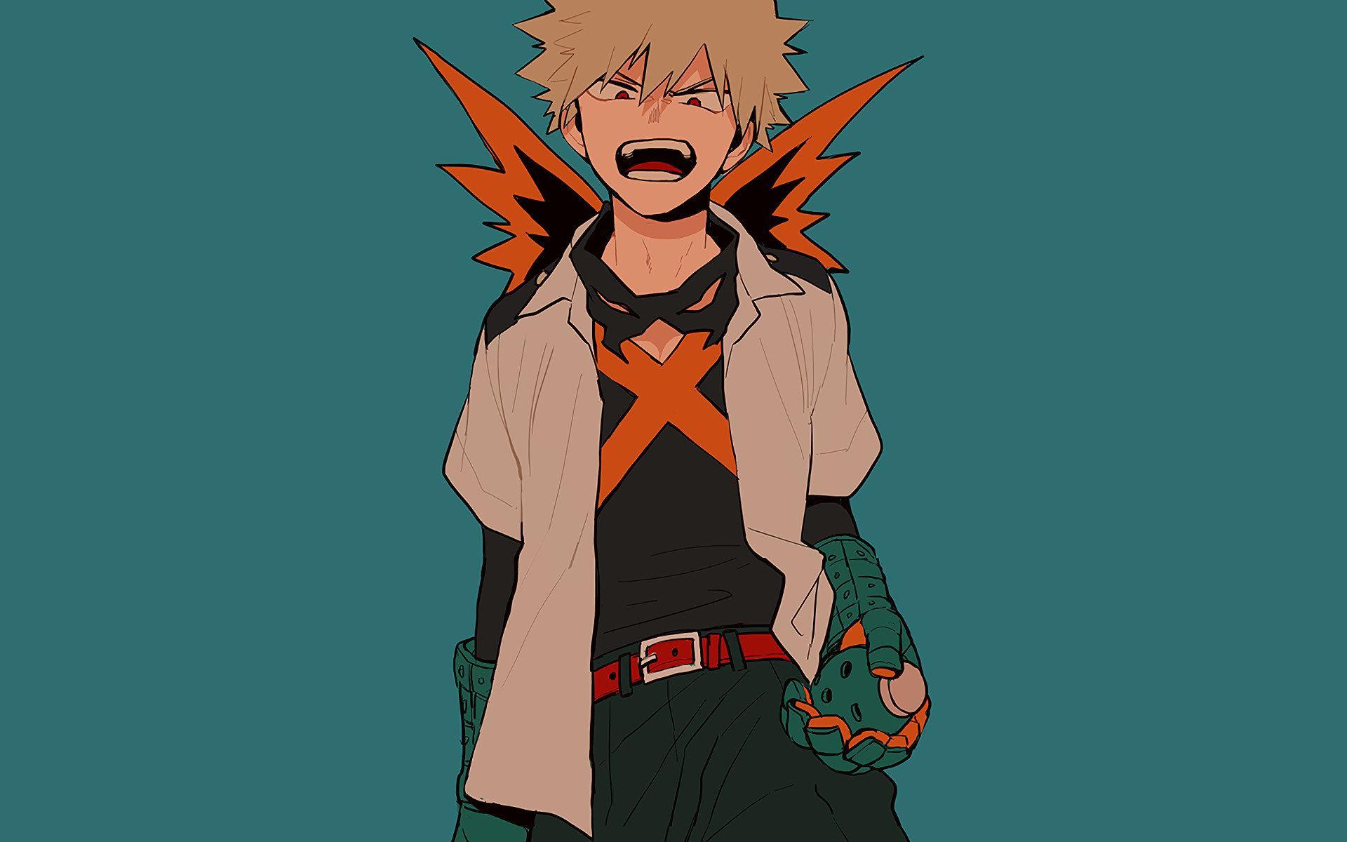 1920x1200 Katsuki Bakugou My Hero Academia Wallpaper