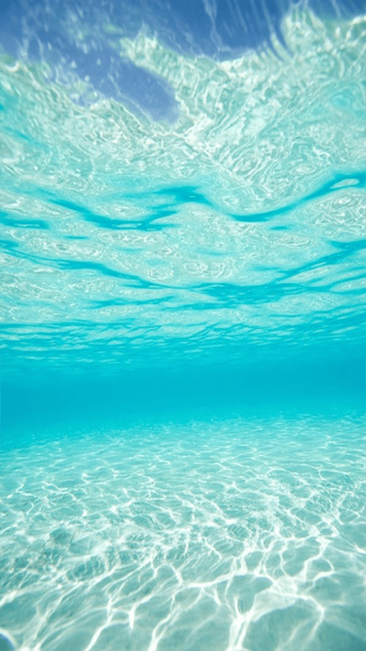 750x1334 Ocean Underwater Wallpaper iPhone