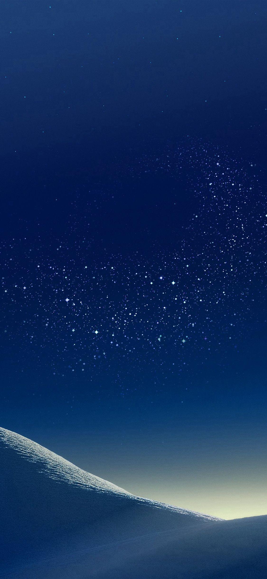 1125x2436 Elegant Beach at Night iPhone Wallpaper. The Most Beautiful Beach