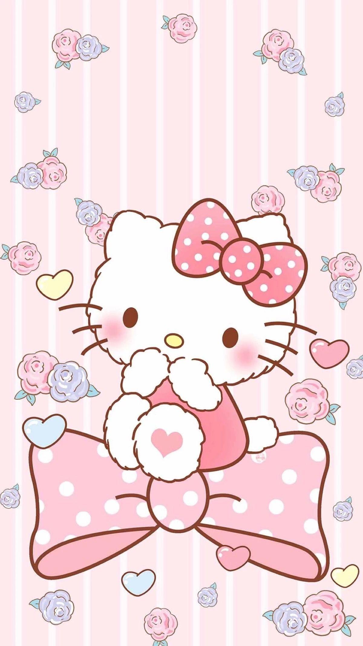 kawaii hello kitty cute wallpaper by greentea45 on DeviantArt