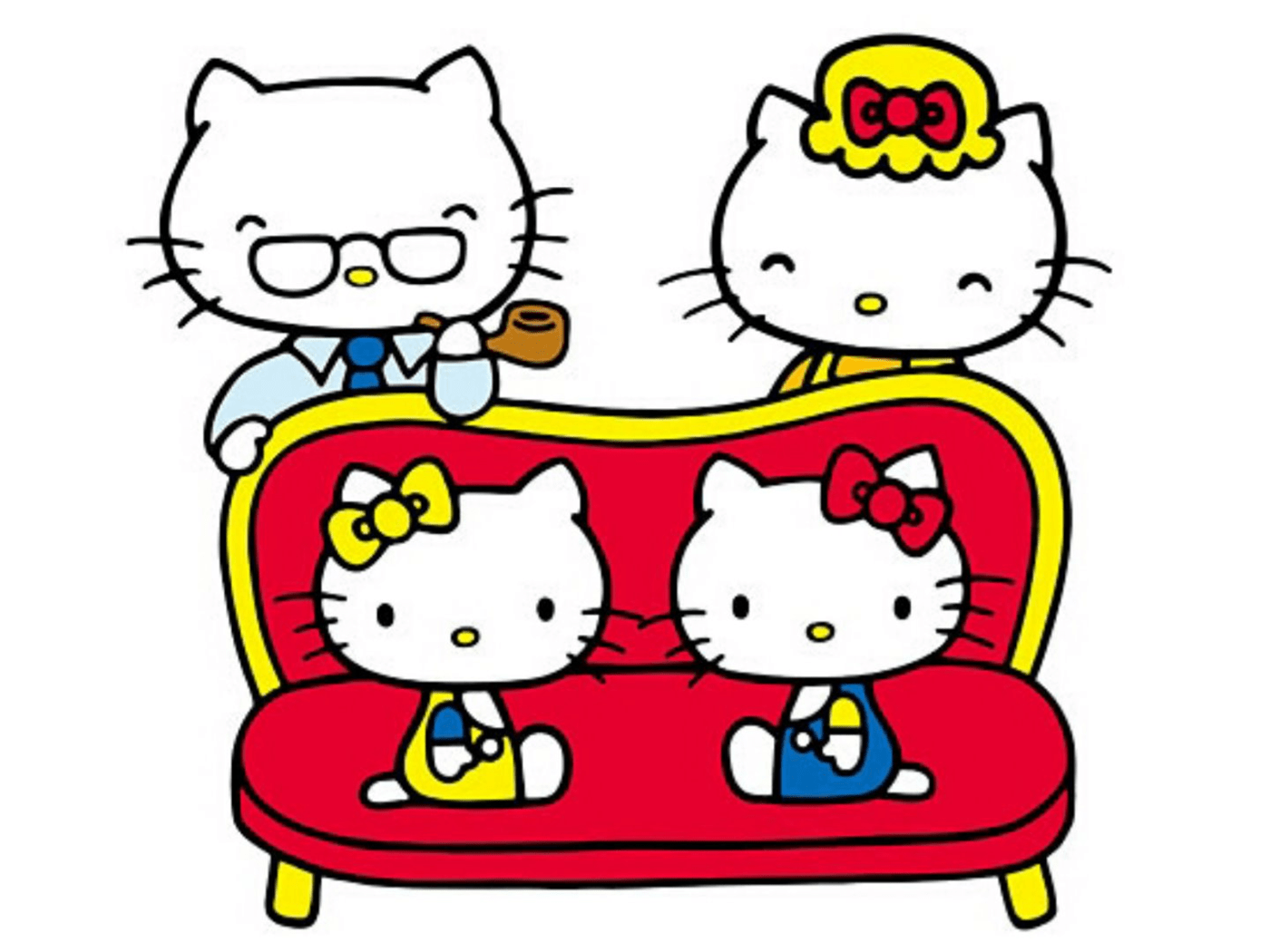 1400x1050 Weird Wallpaper Center: The 7 Hello Kitty Cute Wallpaper Desktop Background