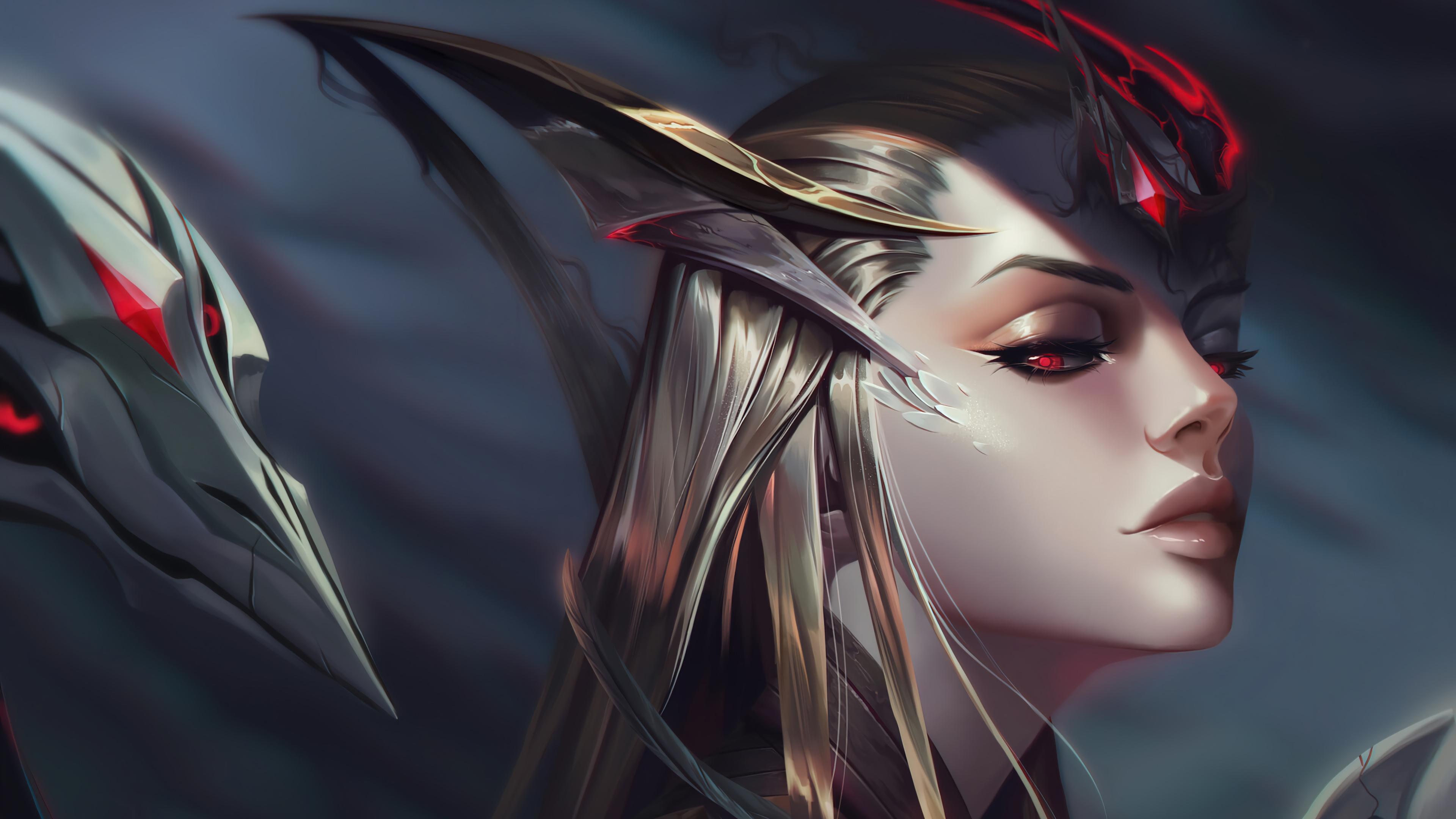 3840x2160 Evelynn Coven League of Legends Art Wallpaper 4k Ultra HD