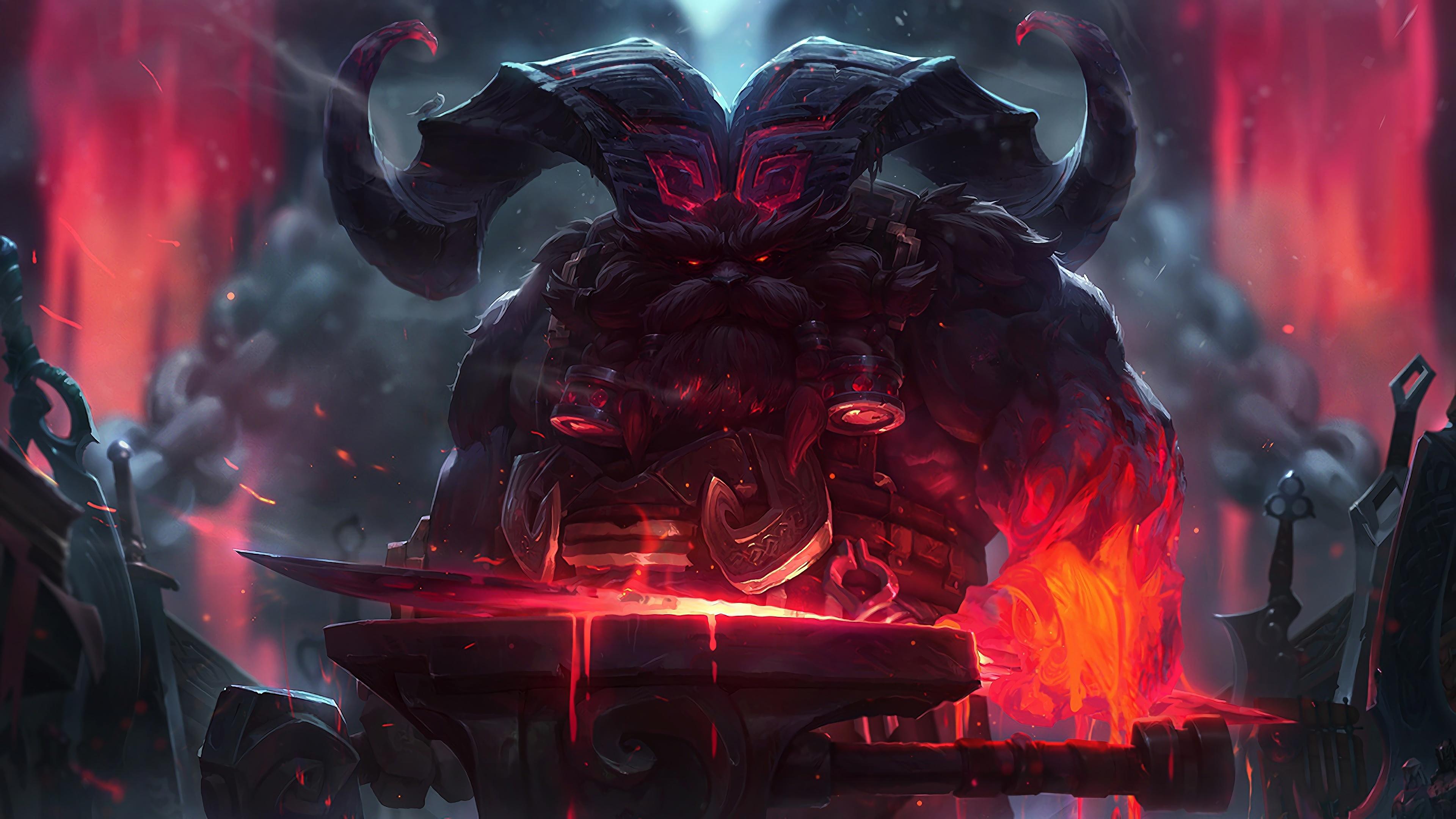 3840x2160 Ornn, LoL, Splash Art, 4K wallpaper. Mocah HD Wallpaper