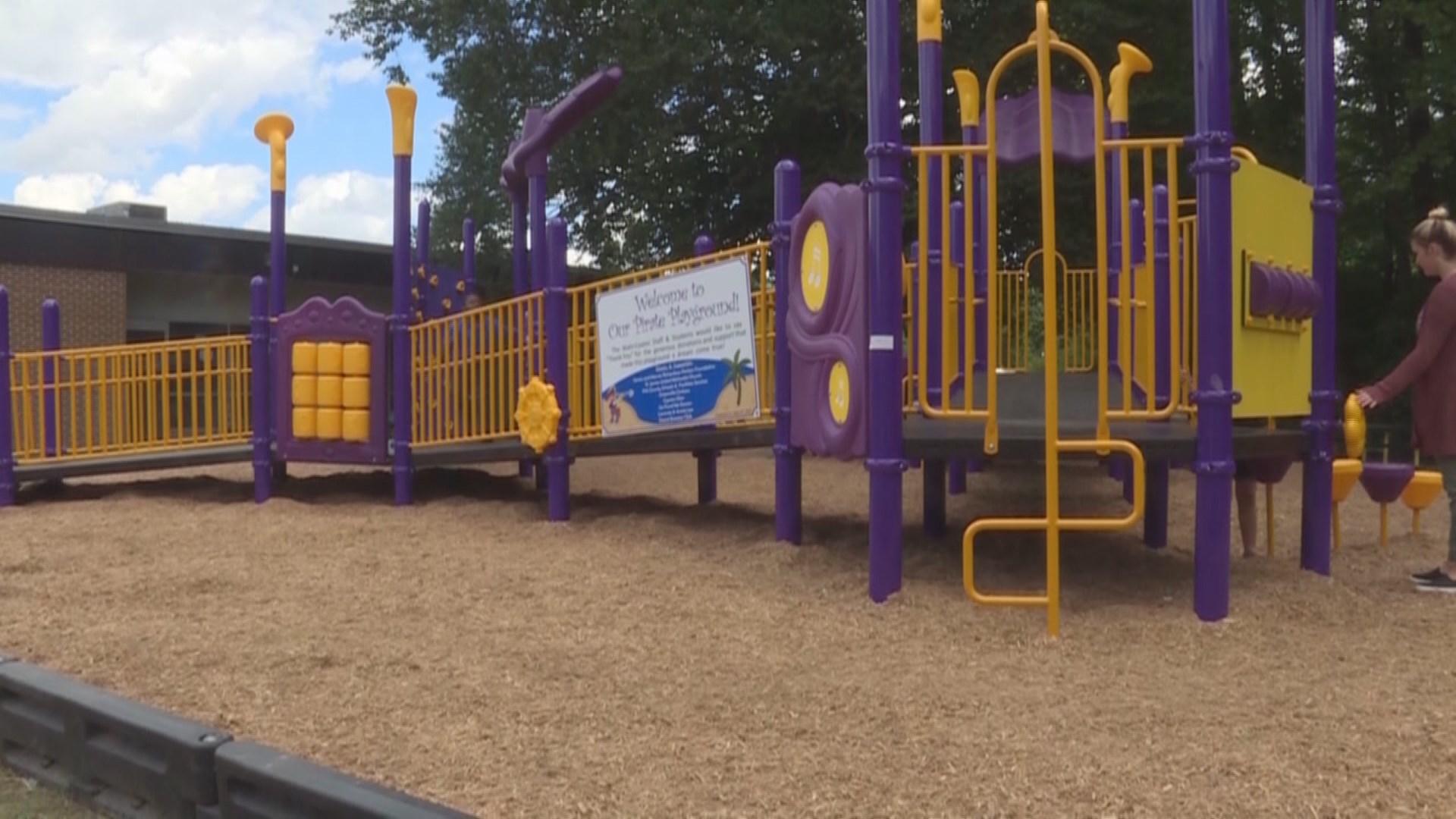 1920x1080 Wahl Coates Elementary School gets playground accesible to all kids