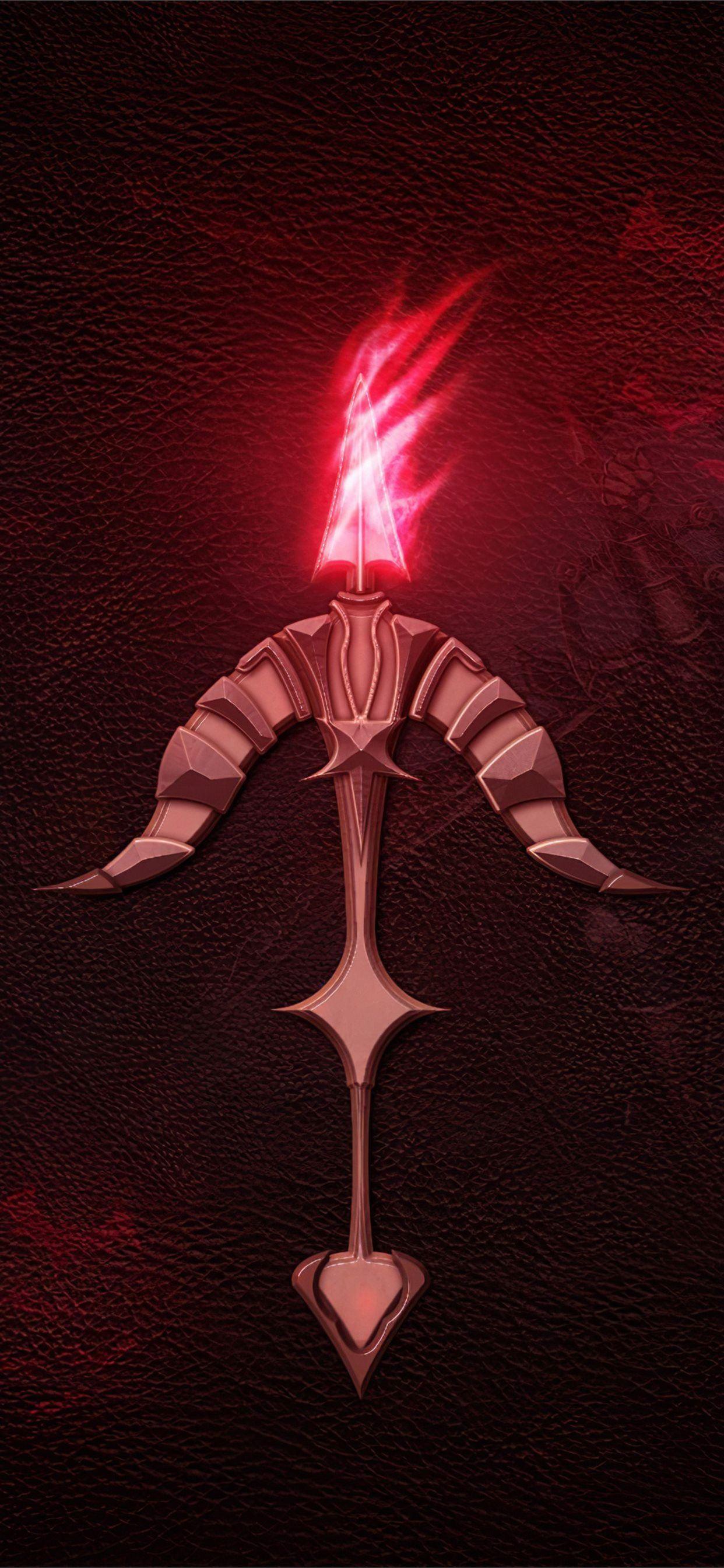 1242x2688 vayne league of legends art 4k iPhone X Wallpaper Free Download