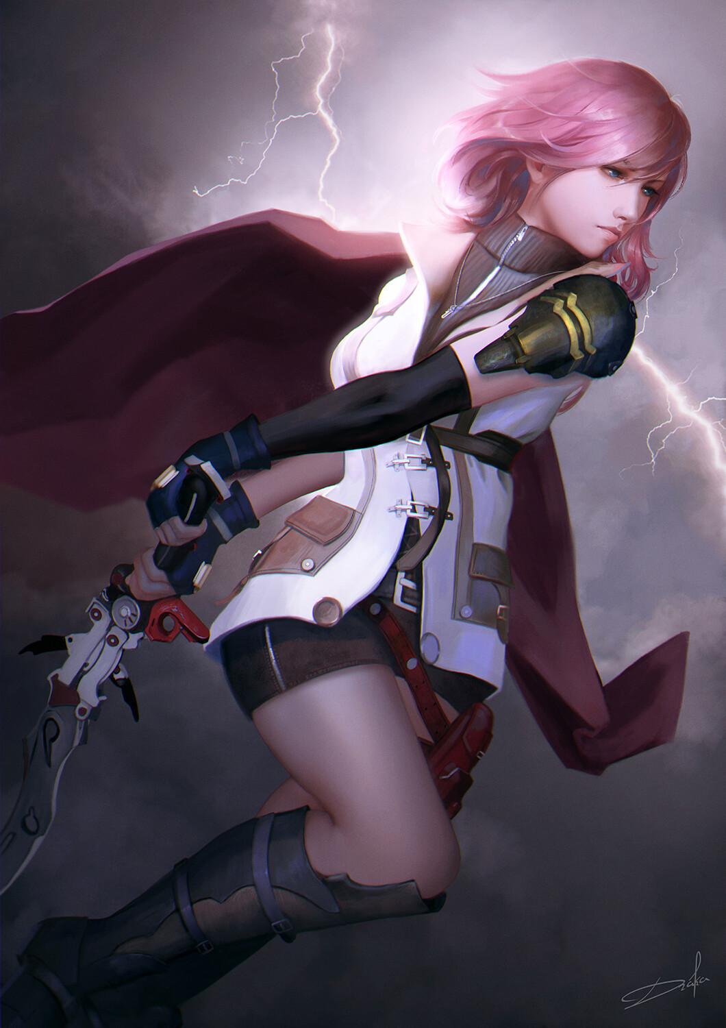 1060x1500 Lightning Ff13 Wallpaper