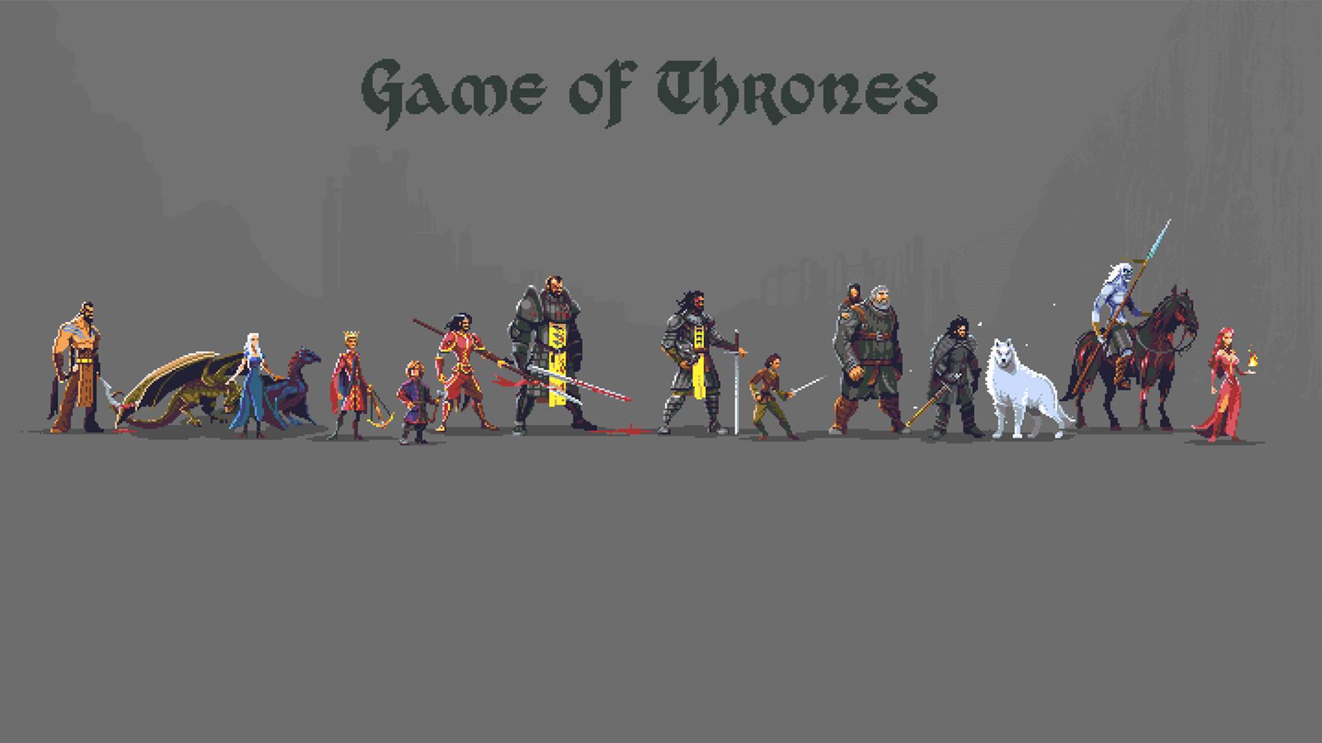 1920x1080 Game of Thrones Pixel art [1920x1080]