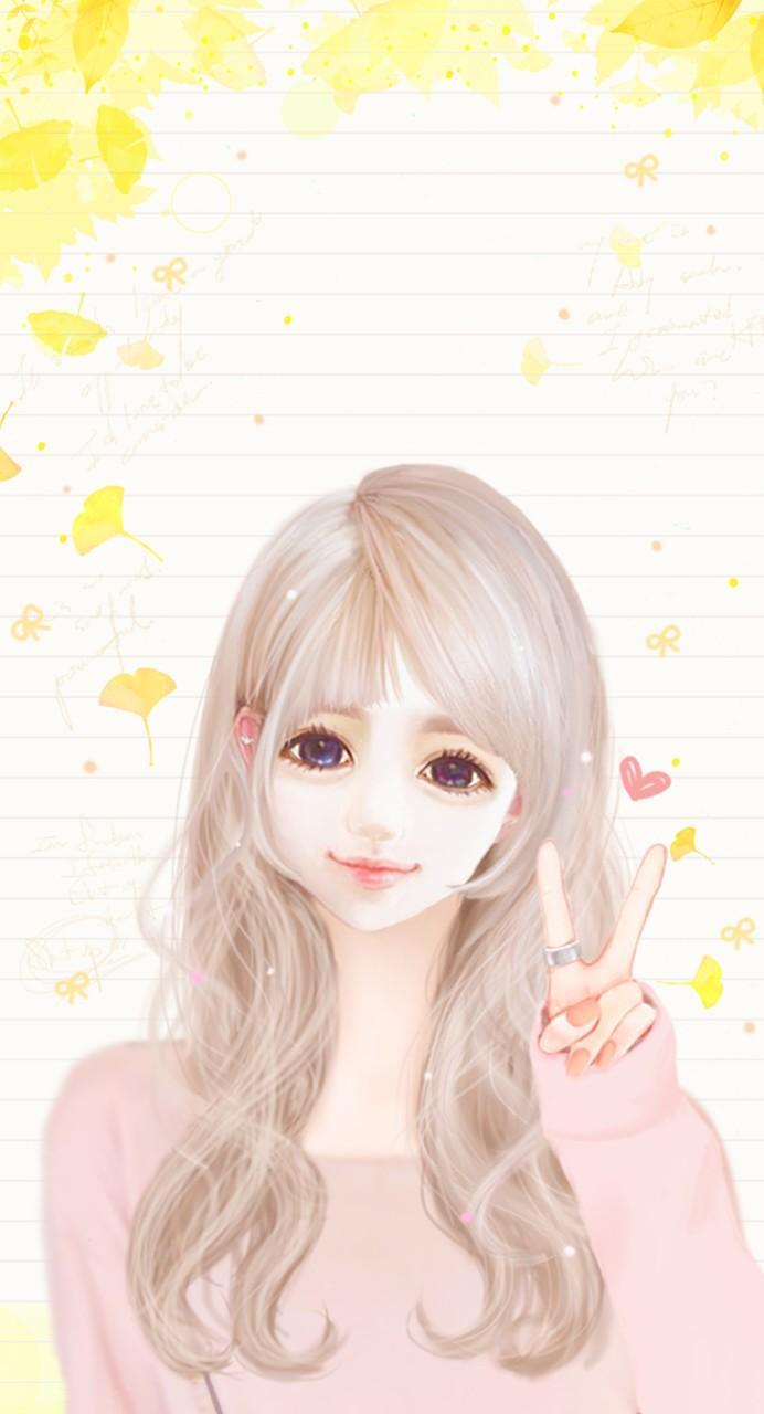 692x1280 Korean Girl Anime Wallpaper
