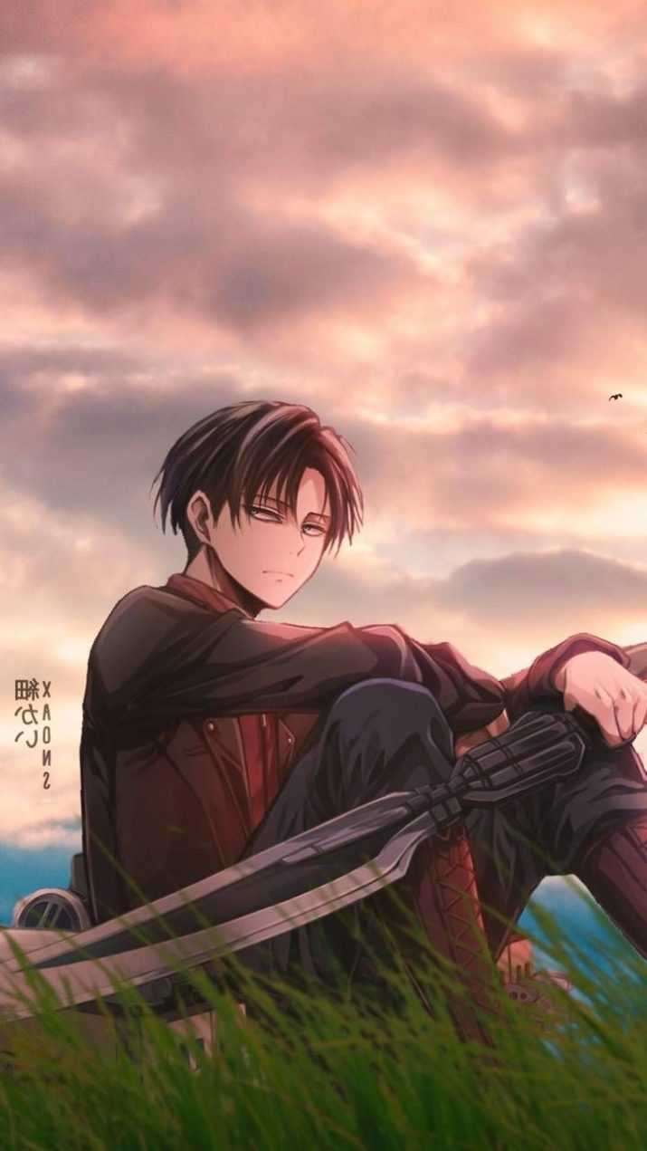 715x1271 4K Levi Ackerman Wallpaper