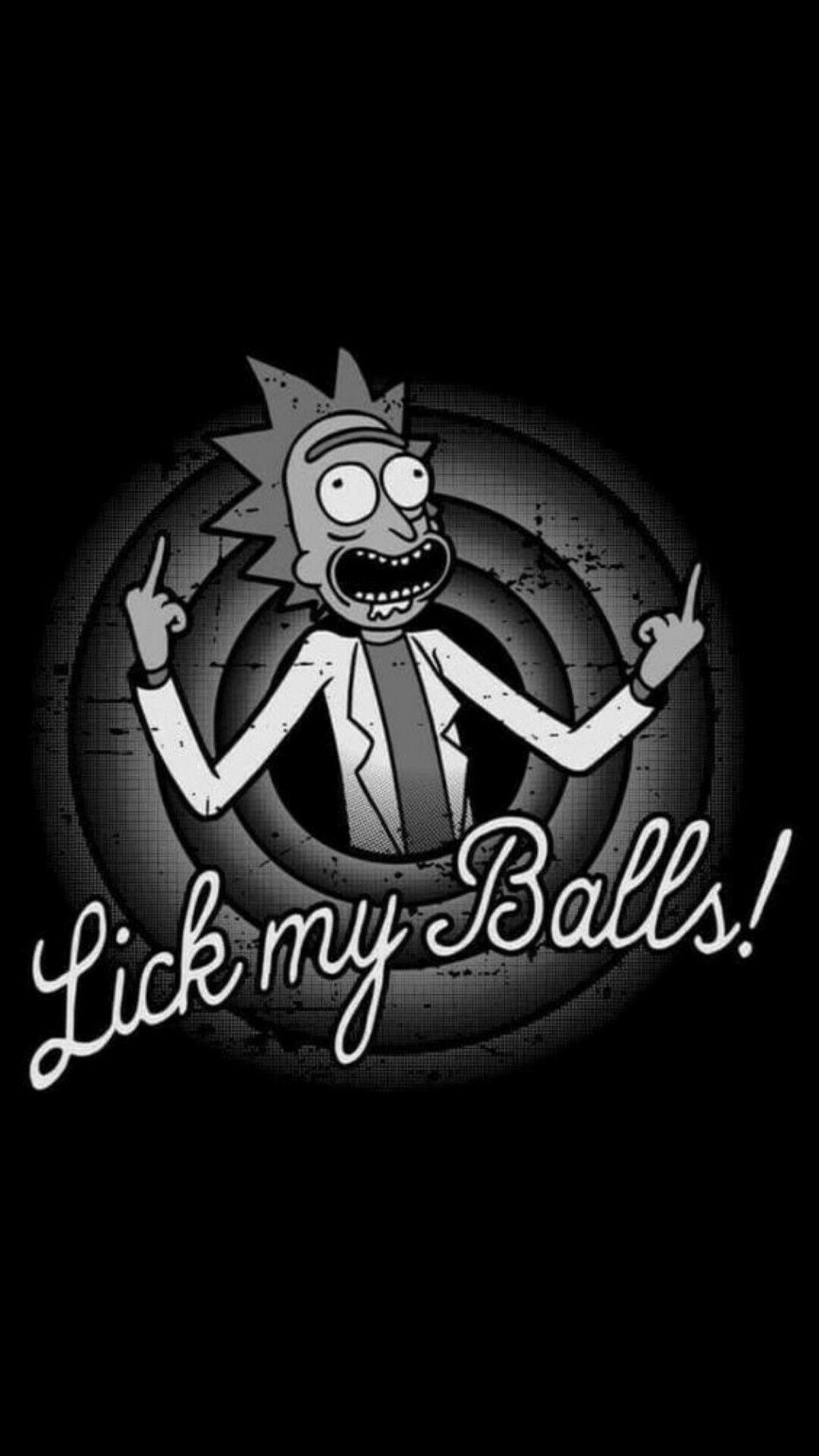1080x1920 Rick And Morty Quote Wallpaper